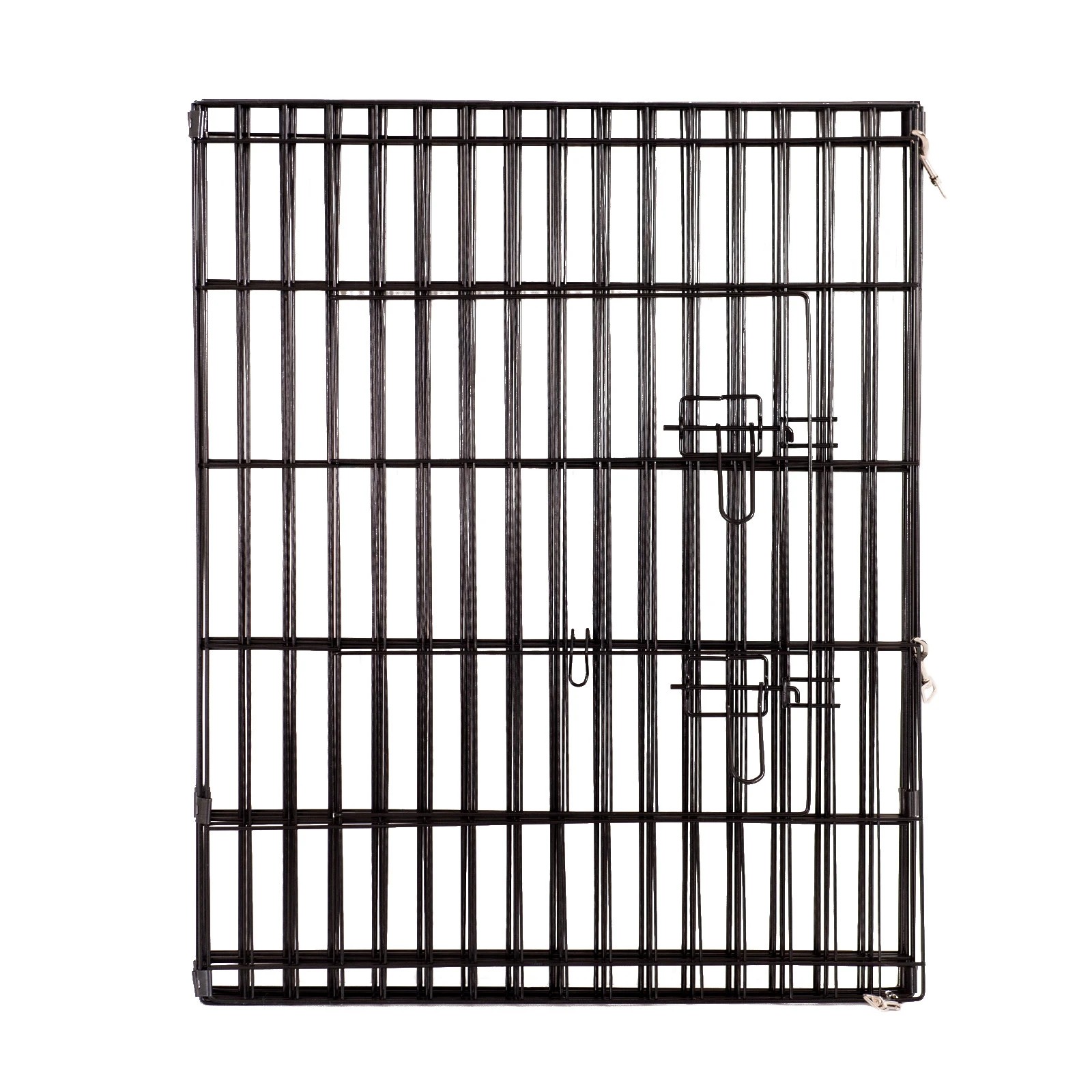 6 4Paws 8 Panel Playpen Puppy Exercise Fence Cage Enclosure Pets - Black - Black, 6 of 10