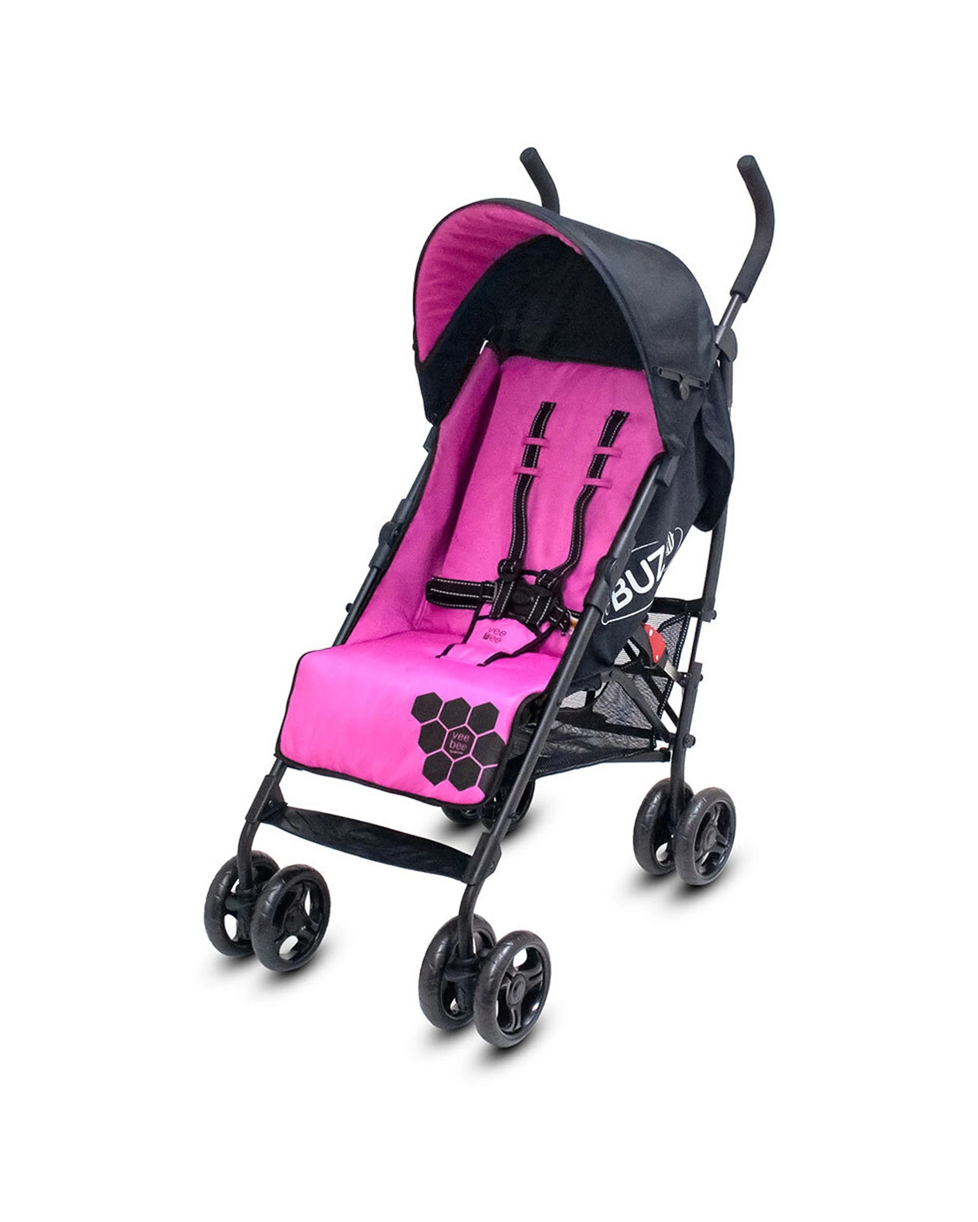 7 Vee Bee Buz 108cm Reclining Stroller Pram Newborn With Storm Cover - Clear, 7 of 7