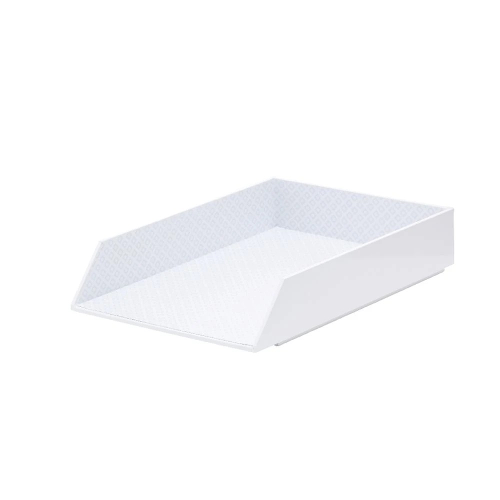2 Otto Document Tray Gloss White, 2 of 5