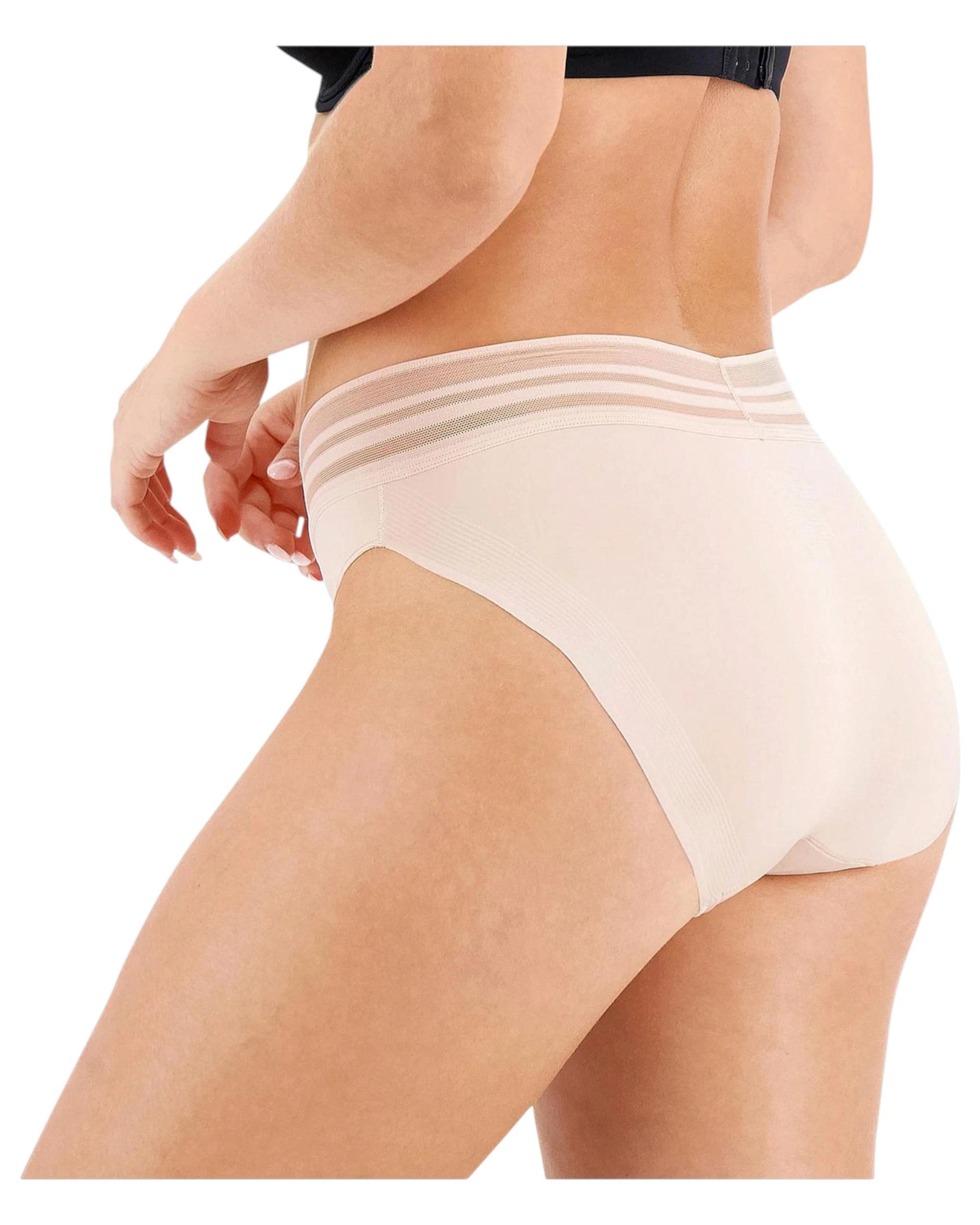 2 Jockey 3 Pack Womens No Panty Line Promise Bikini Briefs Underwear DUSK, 2 of 2