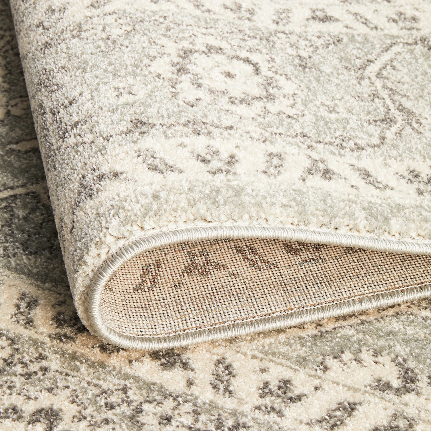 9 Common Ground Rugs Encore 261 330x240cm - Extra Large Power Loomed Pet Friendly Floor Rug - Silver, 9 of 9