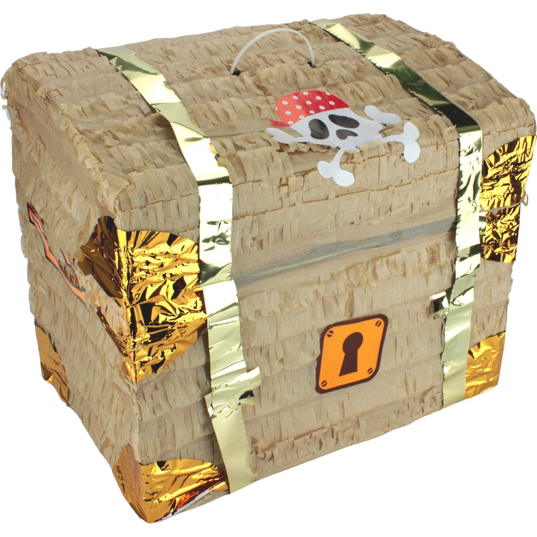 1 Party Maker Pirate's Treasure Chest Pinata, 1 of 1
