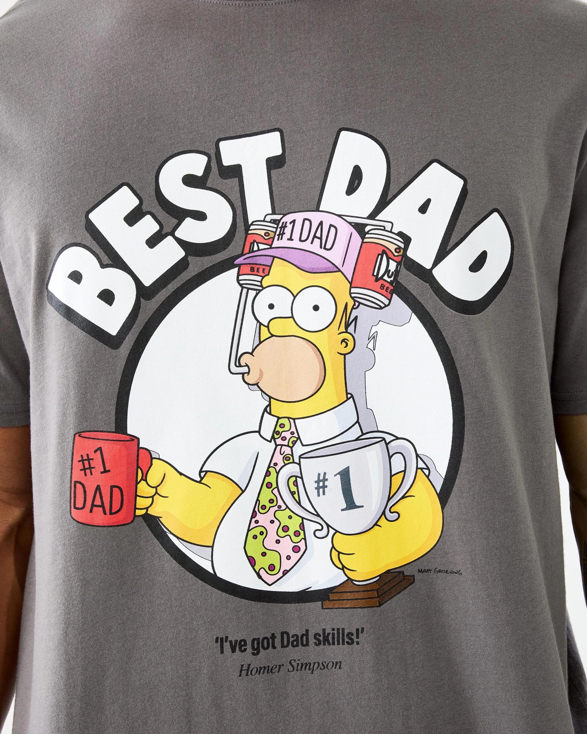 6 The Simpsons License T-shirt Gry Seal, 6 of 6