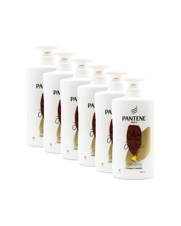 Pantene 6PK Pro V Colour Protection Conditioner For Coloured Hair 900ml - White