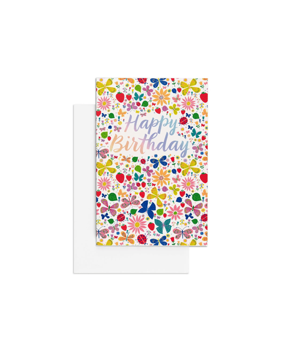 Hallmark Birthday Card by Creative Publishing - Floral Garden