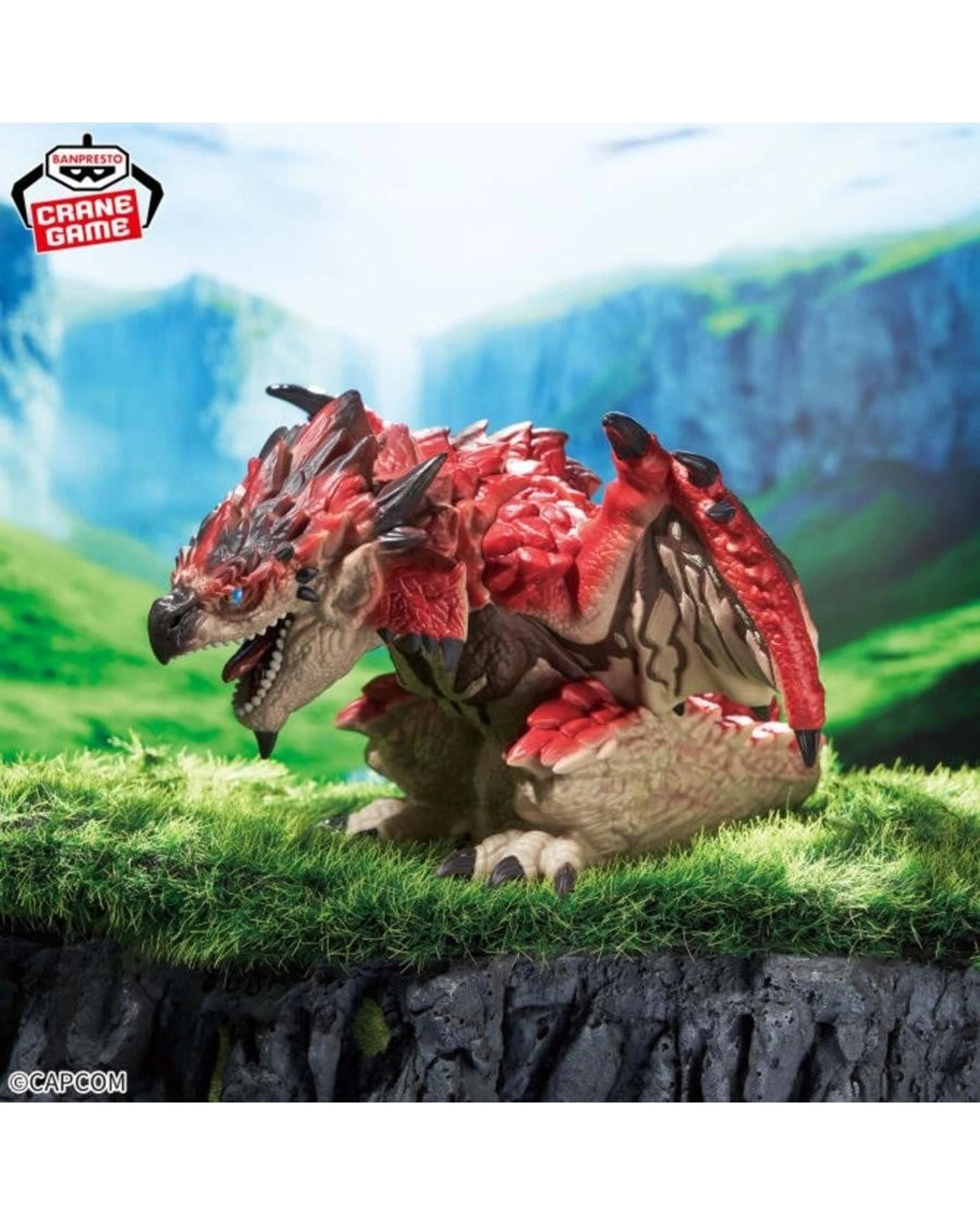 5 Banpresto Enshrined Monsters Monster Hunter Rathalos Liolaeus Figure, 5 of 5