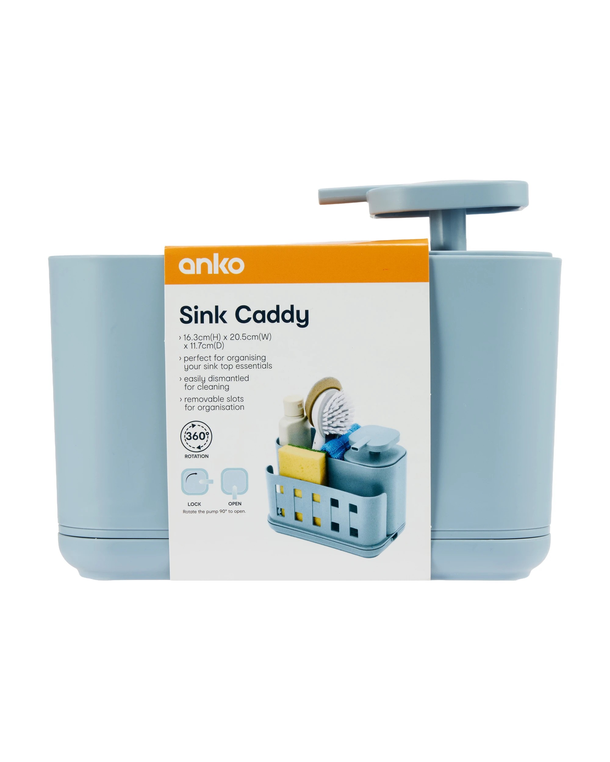 7 Sink Caddy - Blue, 7 of 7