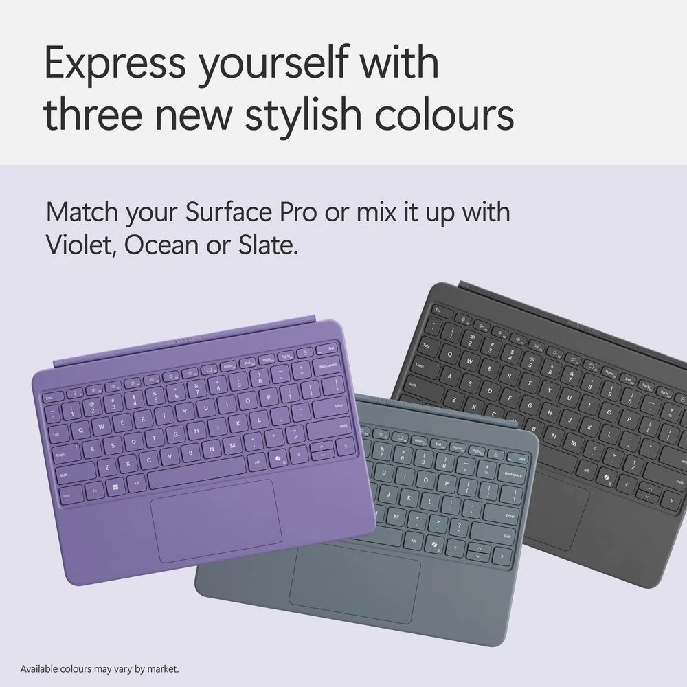 5 Microsoft Surface Pro 12-inch Keyboard Violet, 5 of 9