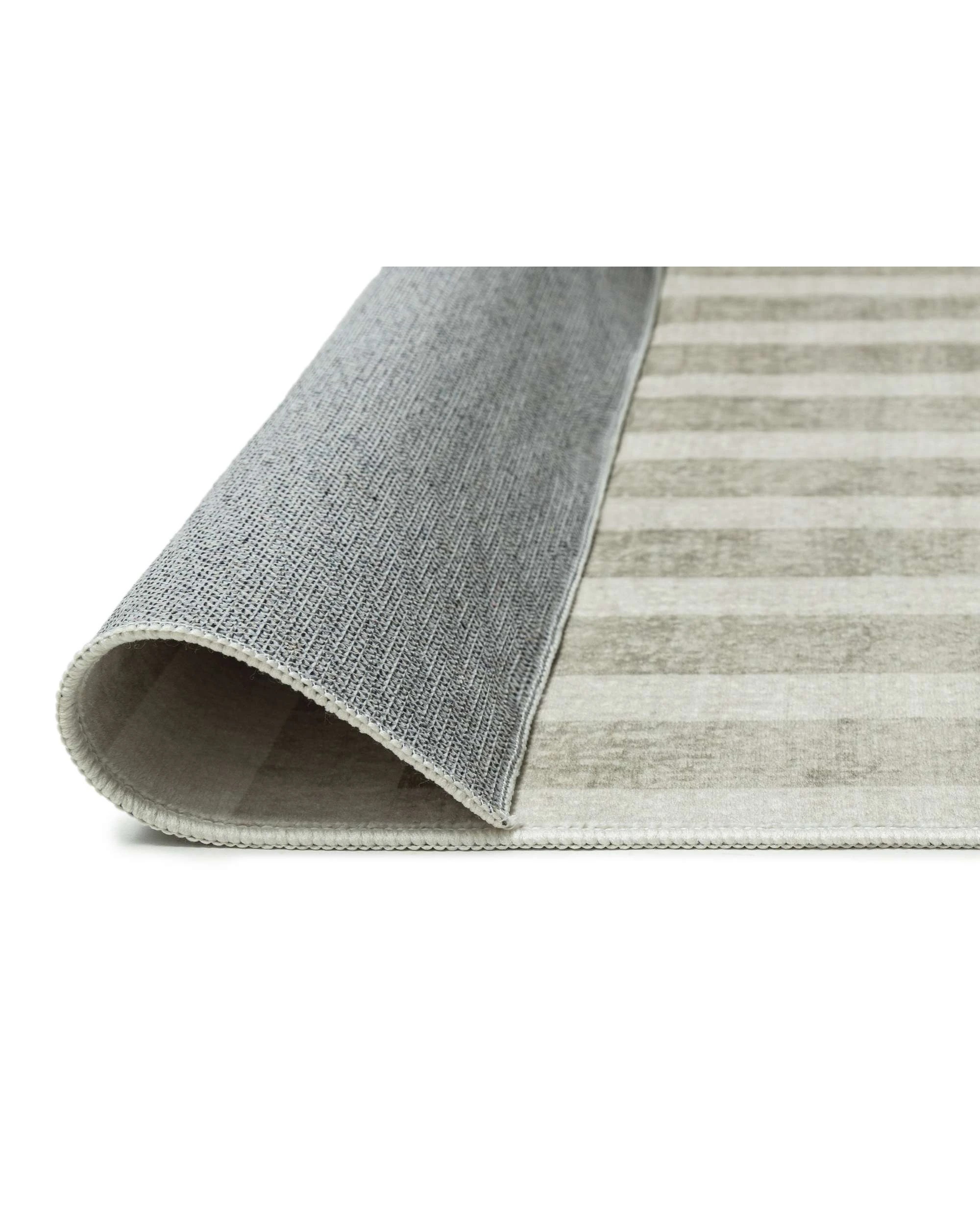 5 Loopsie Ayllon Stripe Printed Washable Rug-220cm x 150cm - Green, 5 of 8