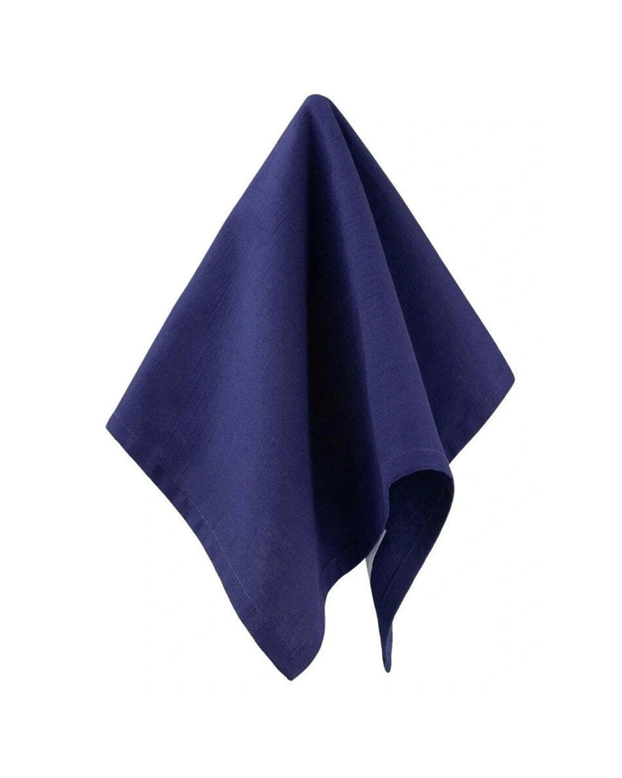 2 Maxwell & Williams 4pc Cotton Classics Napkins 45x45cm 100 Percent Cotton - Blue, 2 of 3
