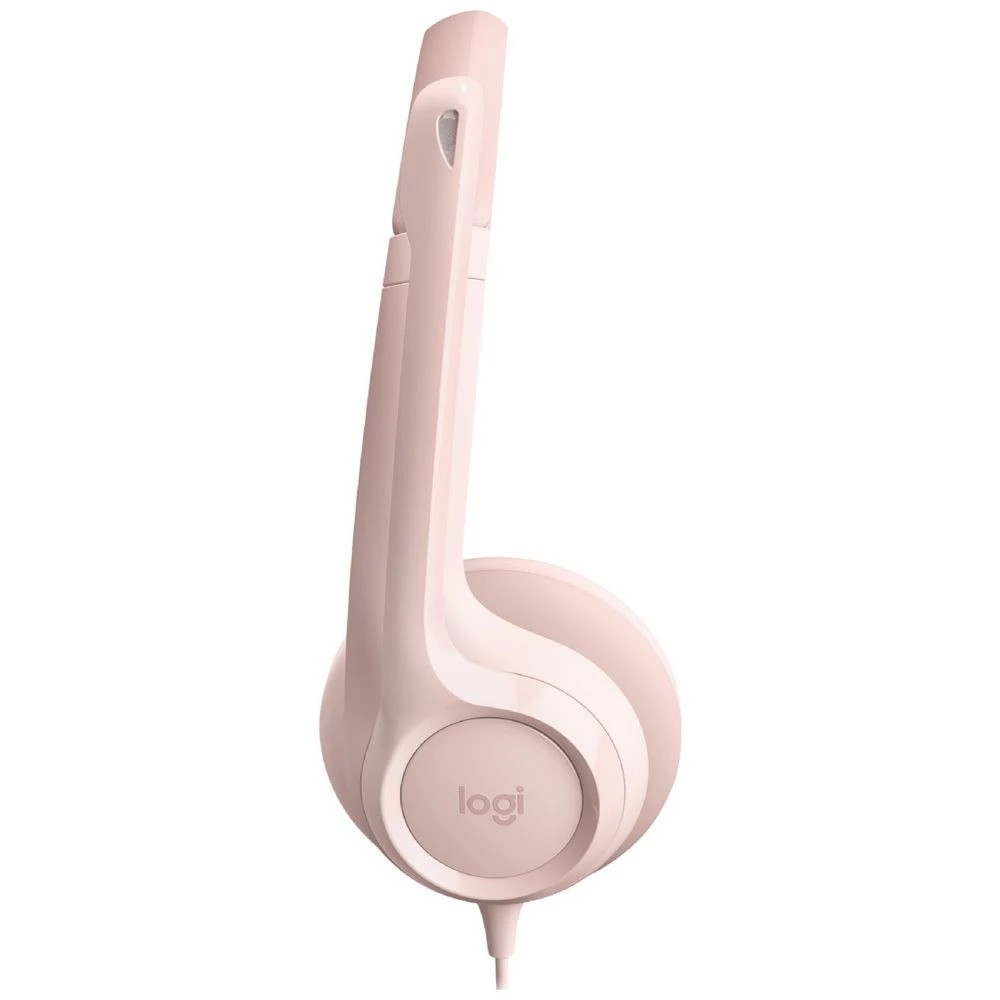 2 Logitech H390 USB Computer Headset Rose, 2 of 5