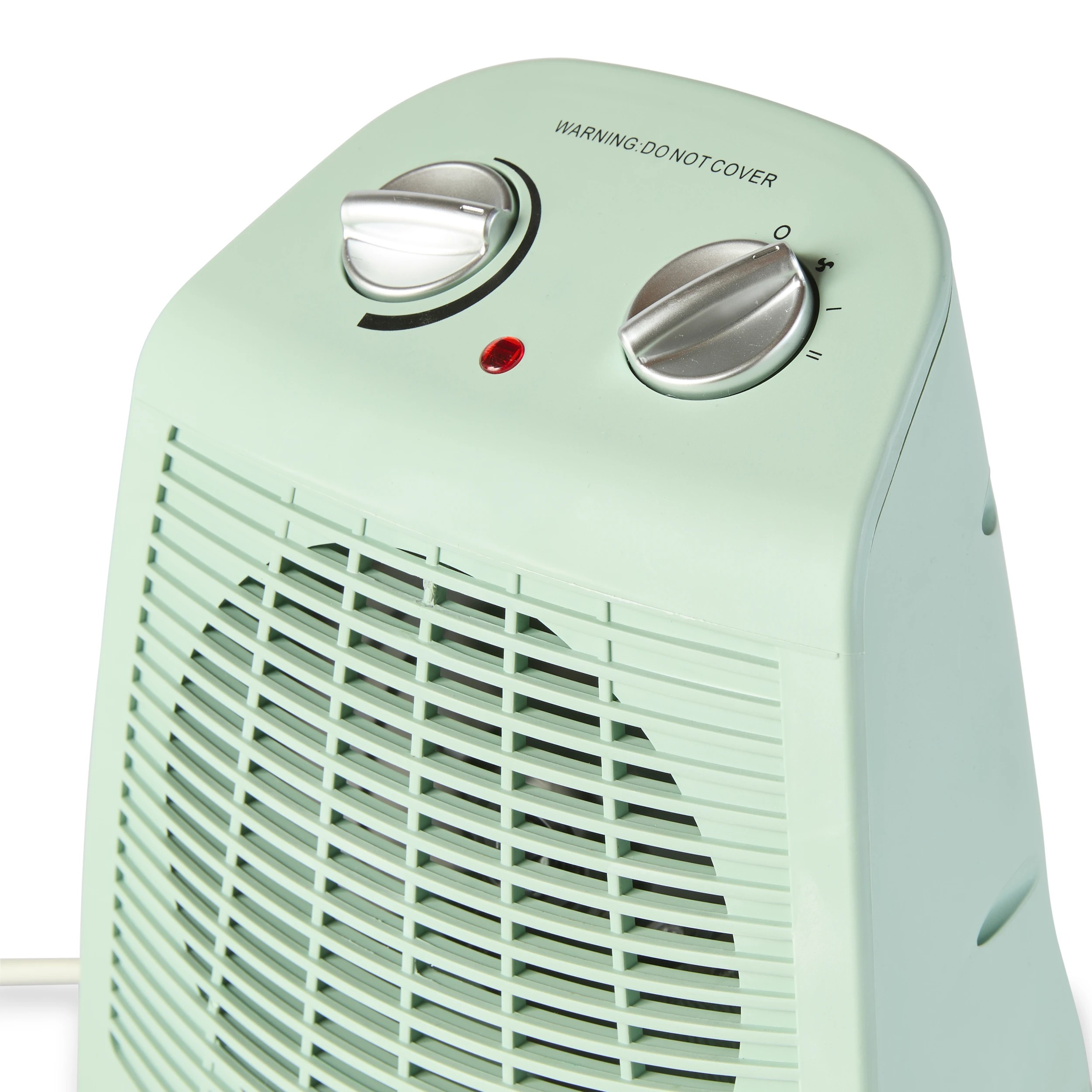 2 Oscillating Fan Heater - Green, 2 of 7