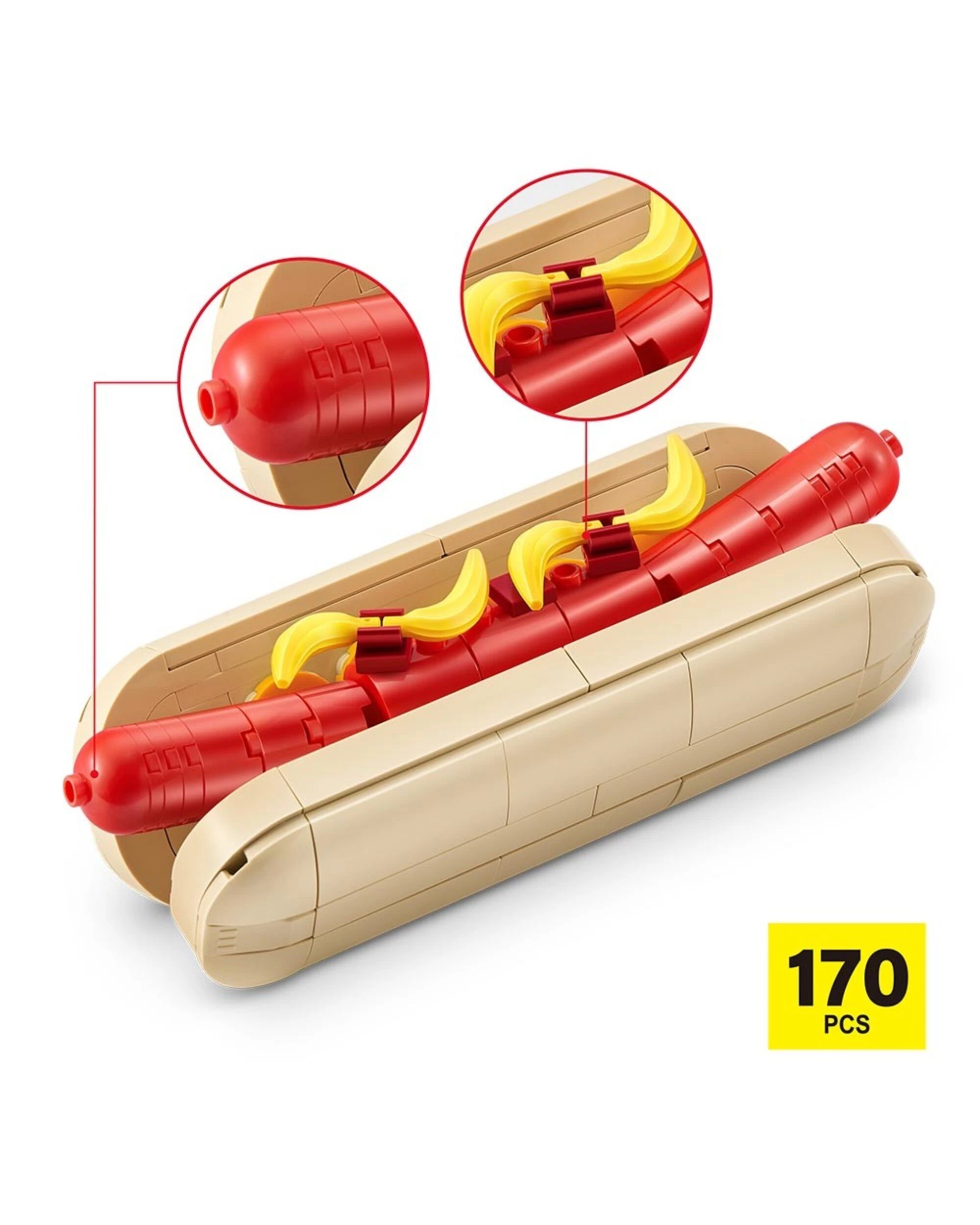 4 Zuru Brands - MAX Premium Snacks Building Bricks Collection (Single Ball), 4 of 5