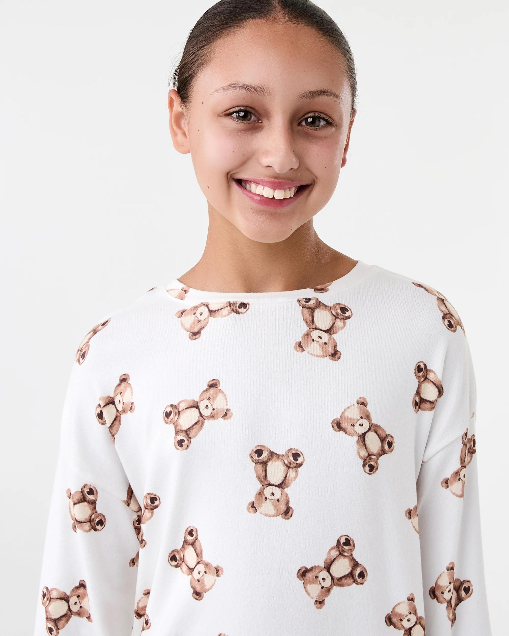 3 Hacci Pyjama Set Beig Bear, 3 of 7