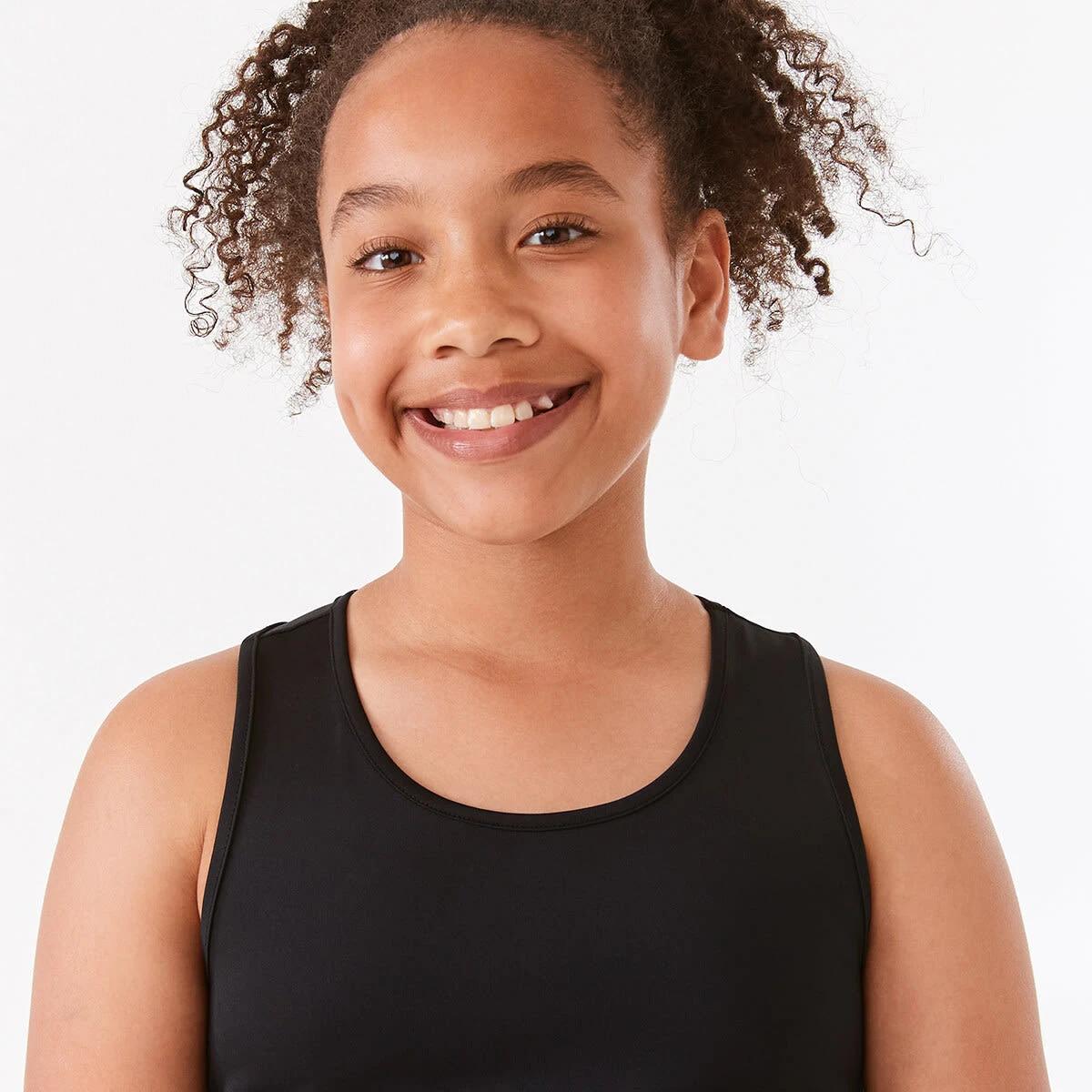4 Active Kids Crop Top BLACK, 4 of 9