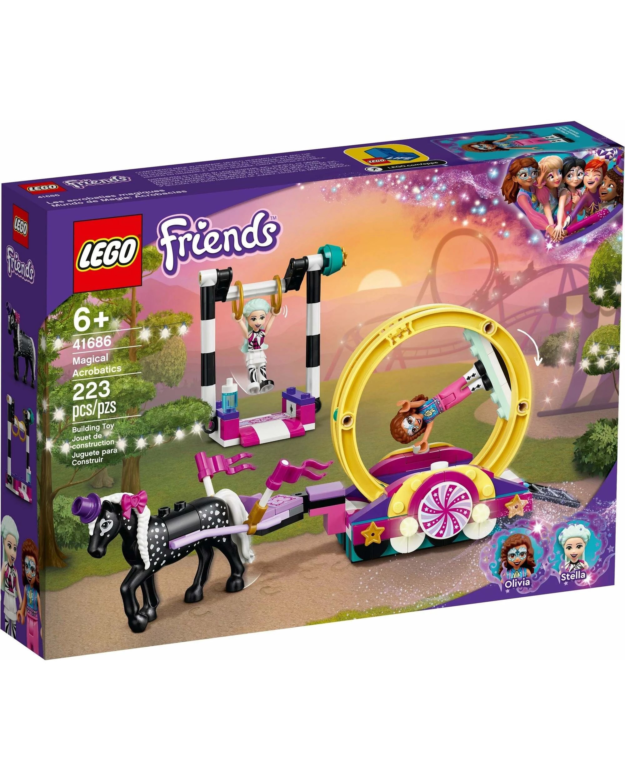 1 LEGO Friends Series 41686 Magical Acrobatics, 1 of 5