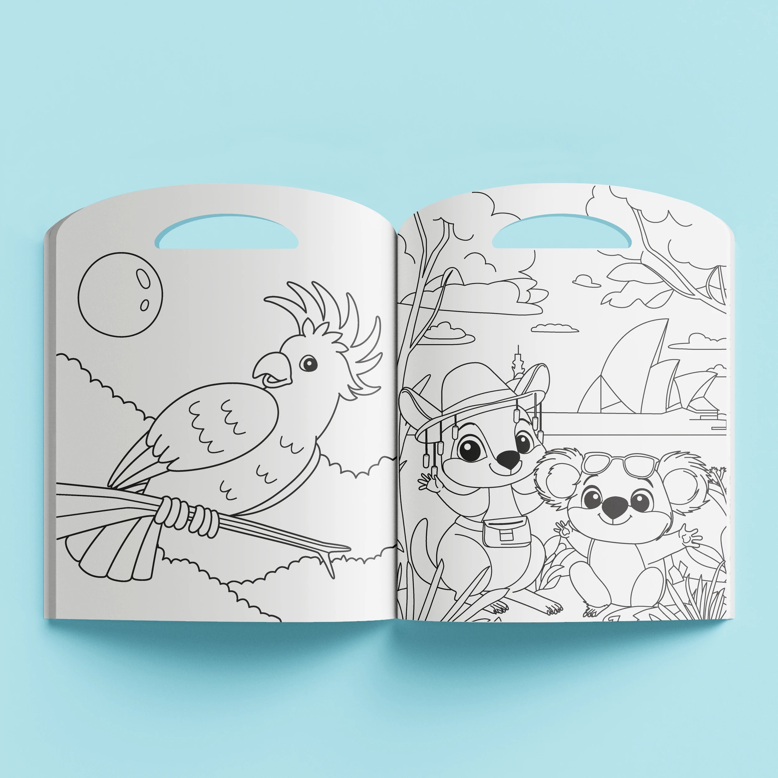 4 Aussie Animals Colouring Book, 4 of 4