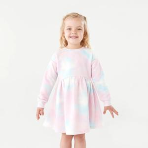 Printed Fleece Dress
