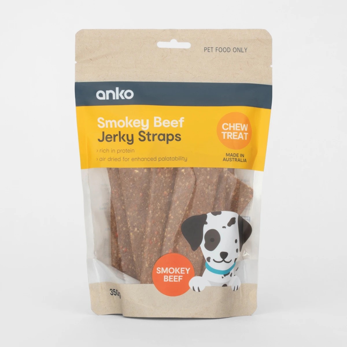 1 Pet Treat Jerky Straps Smokey Beef, 1 of 3