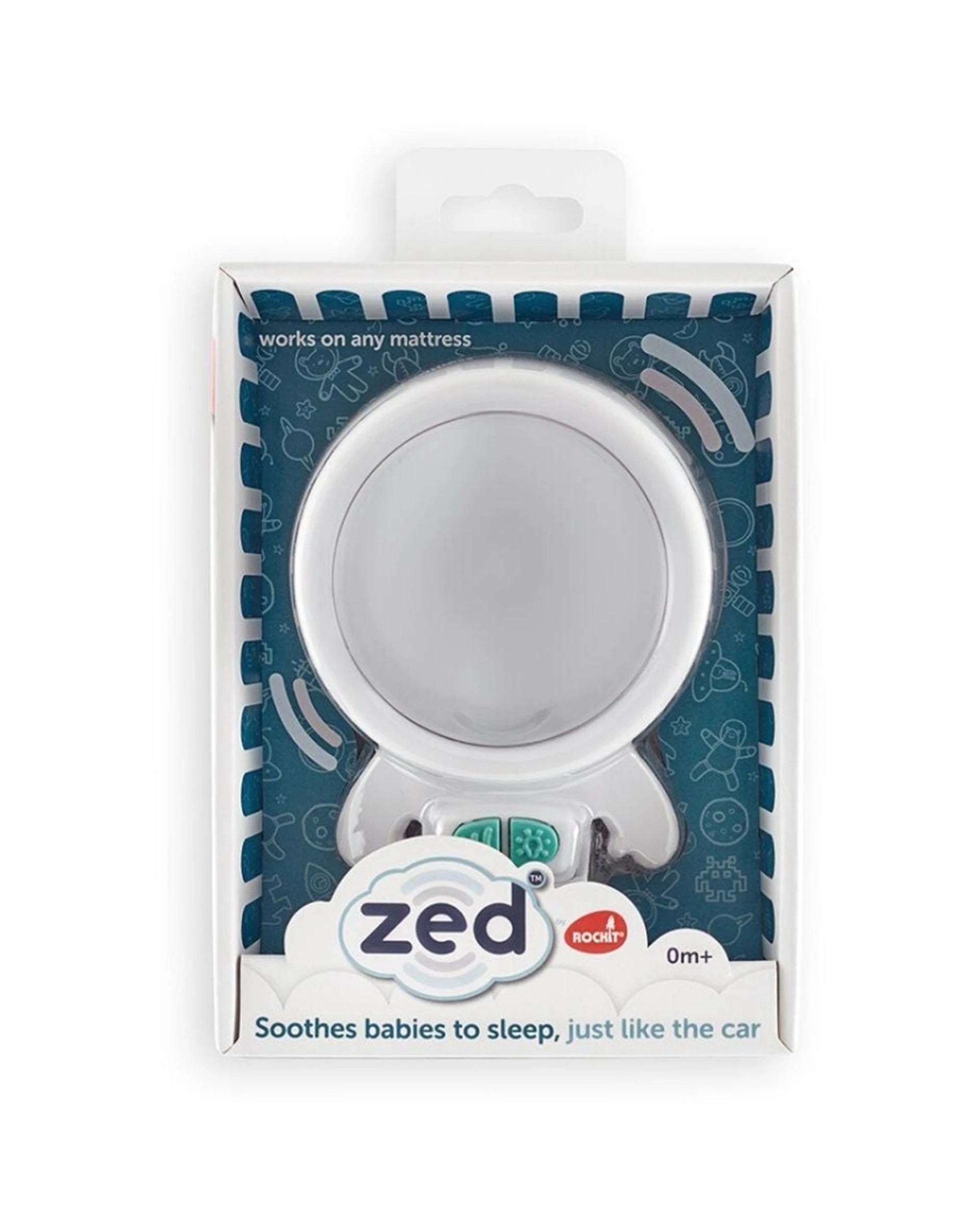 3 Rockit Zed Vibration Sleep Soother & Nightlight Portable Baby Sleep Aid - Multi, 3 of 3
