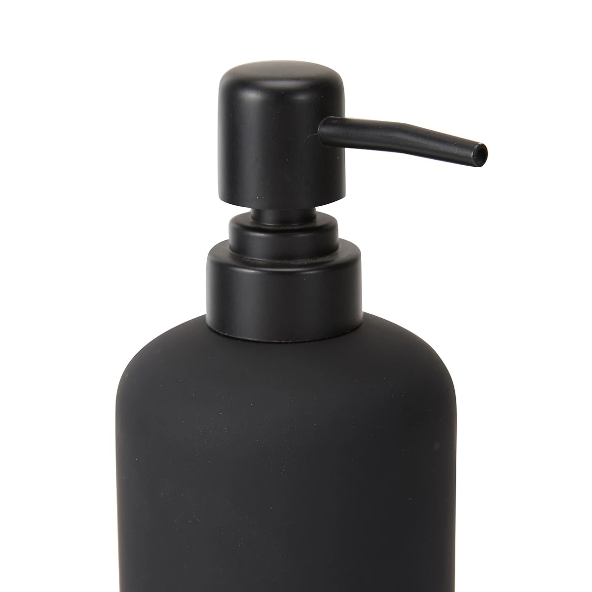 3 Soft Touch Black Soap Dispenser, 3 of 6