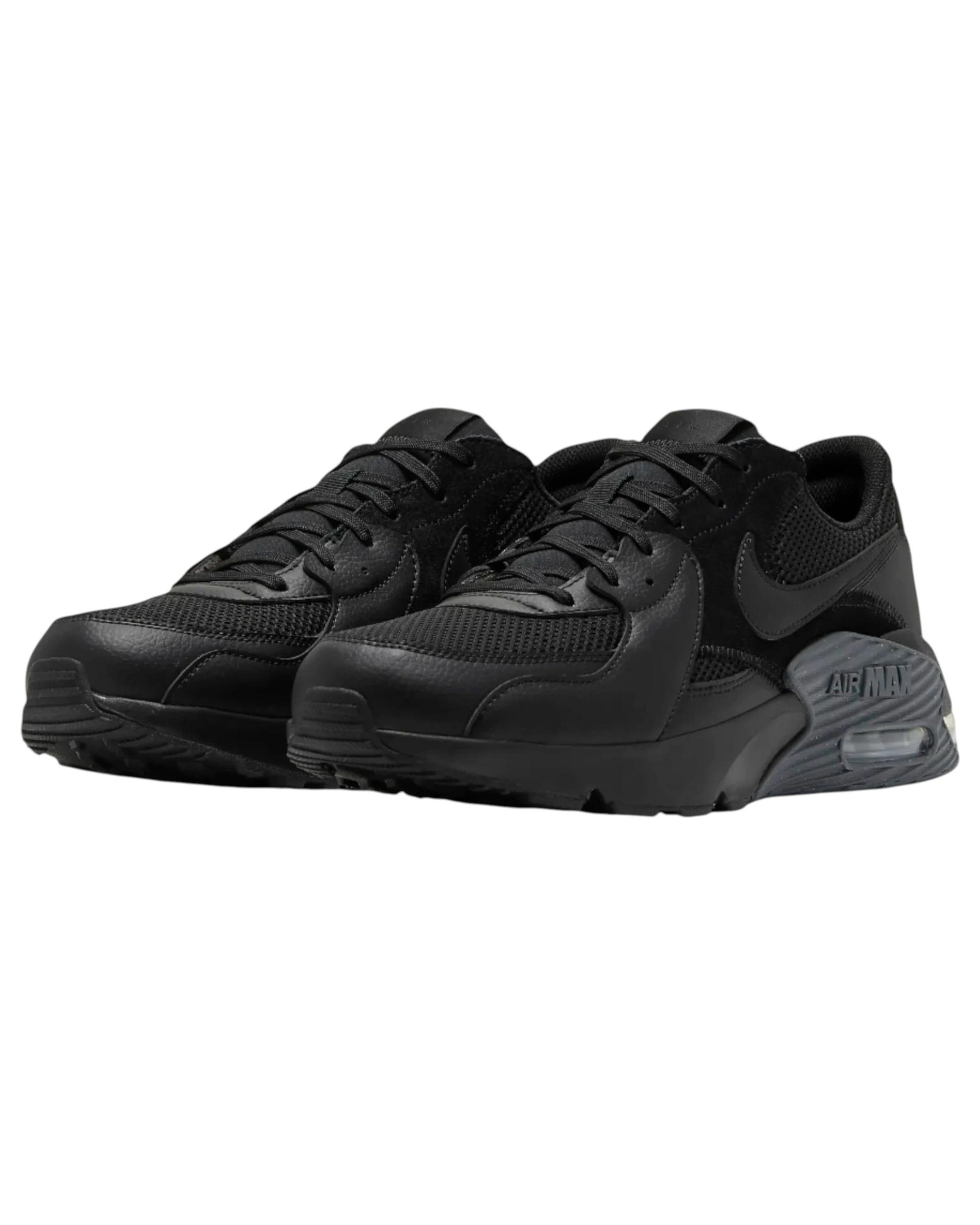 3 Nike Mens Air Max Excee Black/Dark Grey Shoes BLACK/DARK GREY, 3 of 7