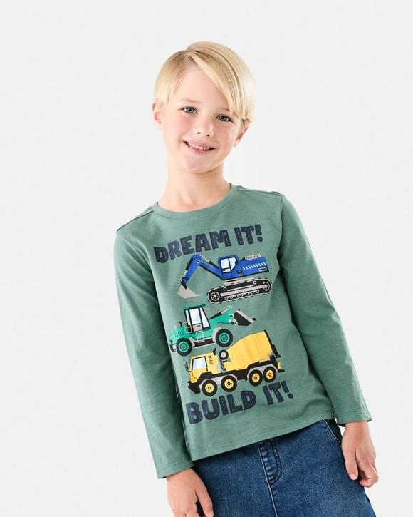 Long Sleeve Print T-shirt