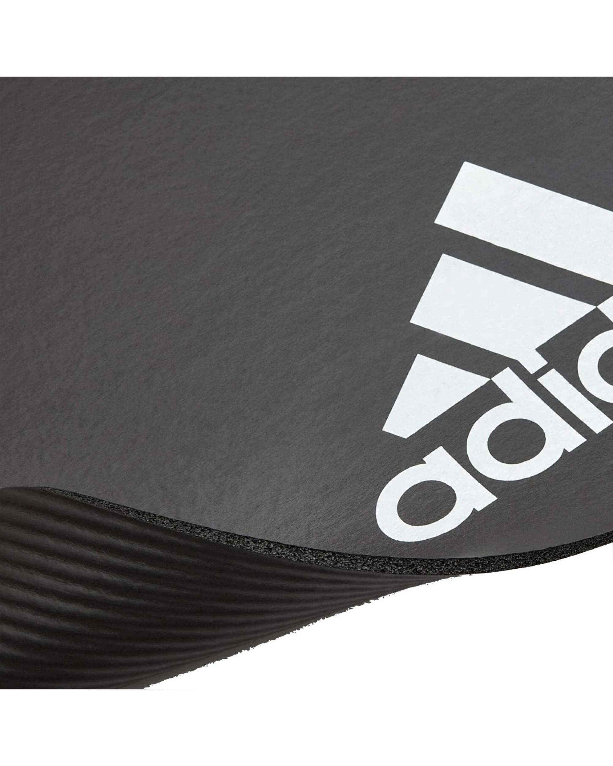 4 Adidas Fitness Mat 7mm Exercise Training Floor Gym Yoga Judo Pilates  - Grey, 4 of 5