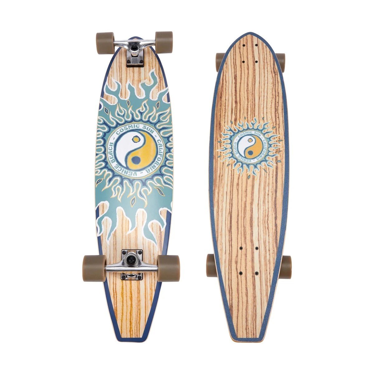 1 36in. Surf Skateboard, 1 of 8