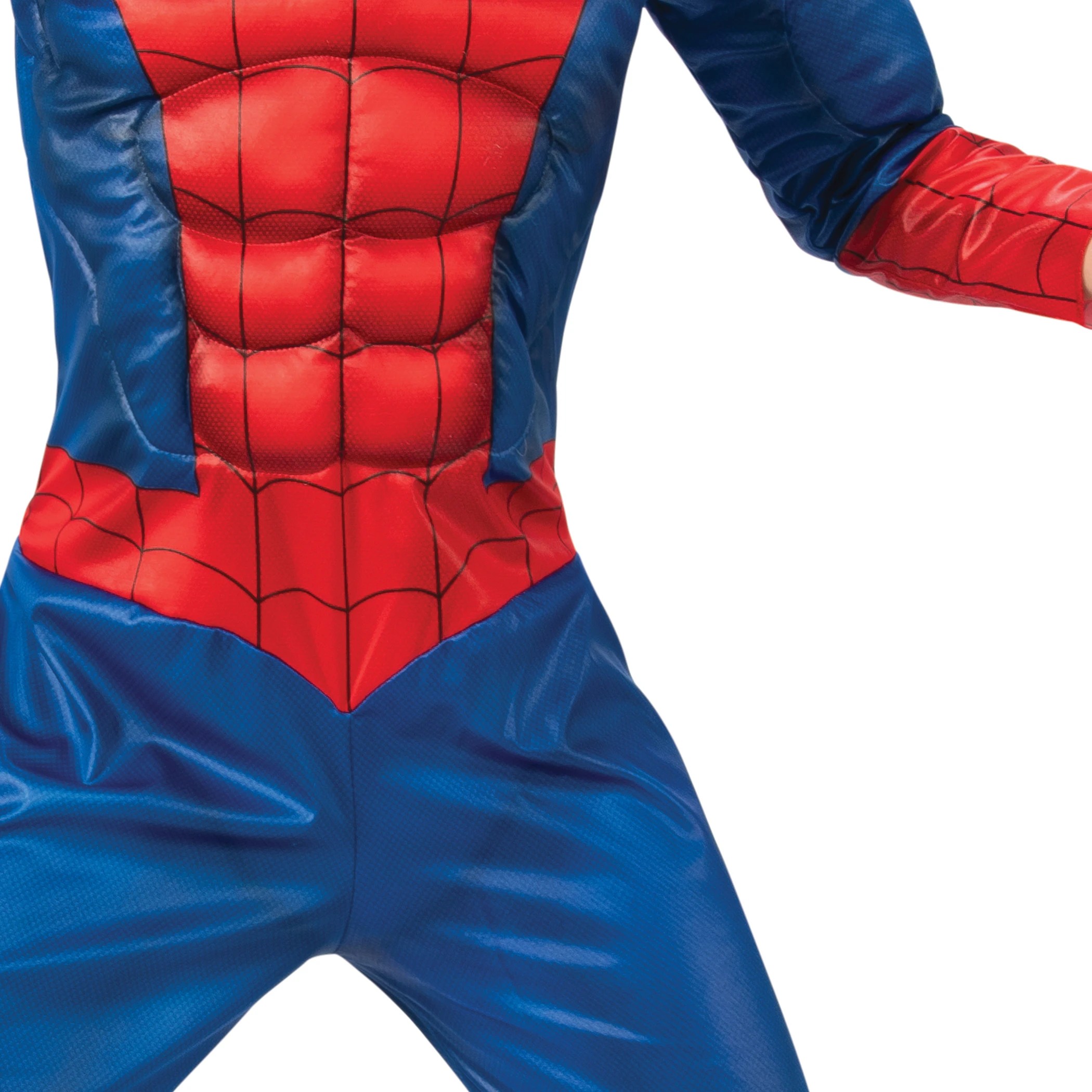3 Disney Marvel Spider - Man Deluxe Kids Costume - Red, 3 of 4