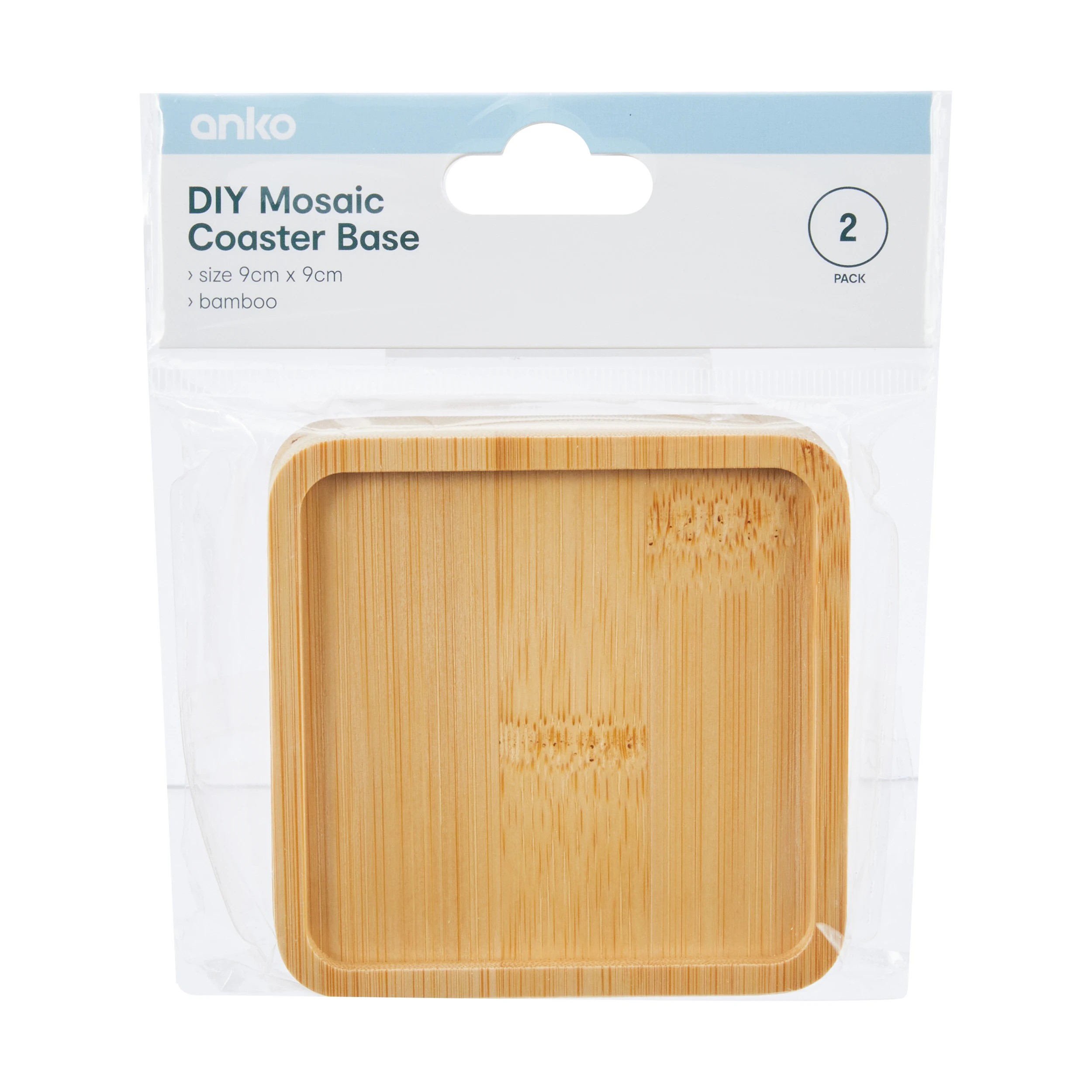 3 2 Pack DIY Mosaic Coaster Base, 3 of 3