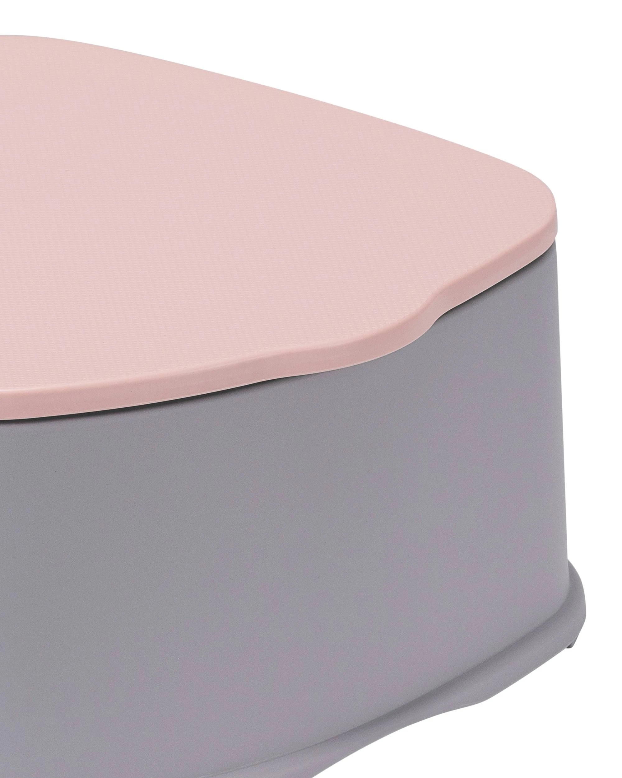 8 PlayPals 3-in-1 Kids Potty Toilet Trainer Toddler Toilet Training Seat w/ Interactive Musical Mat Pink, 8 of 10