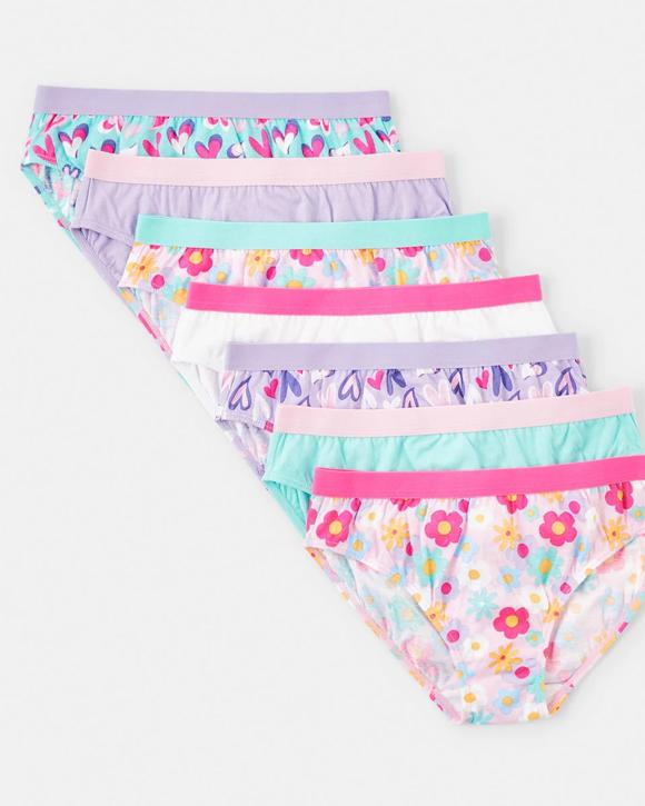 7 Pack Print Briefs