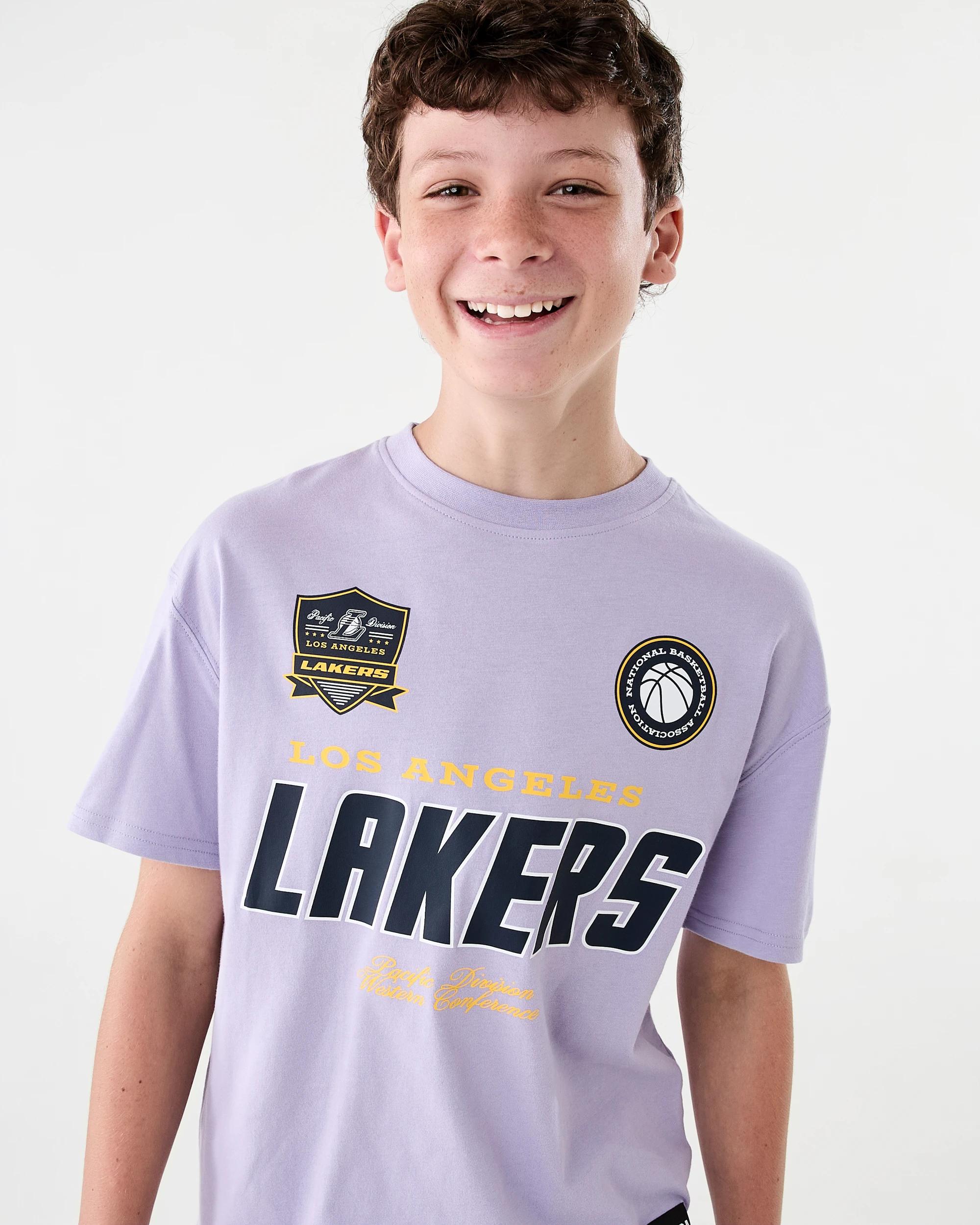 4 Official NBA Kids T-shirt Lkrs 7d5f, 4 of 9