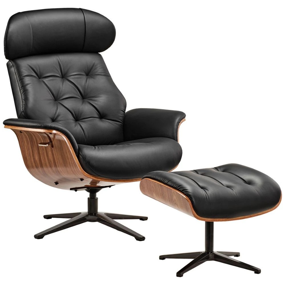 1 Eureka Matteo LC30 Reclining Swivel Lounge Chair/Ottoman Lounges and Sofas, 1 of 10