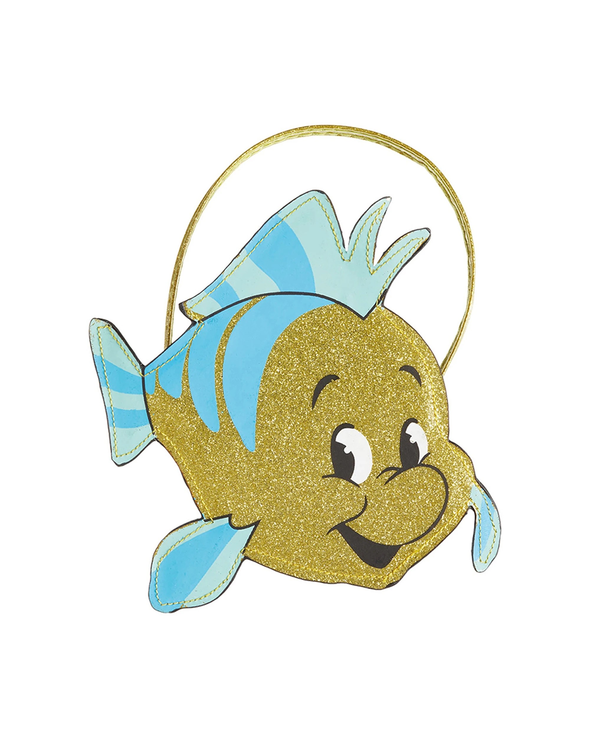 1 The Little Mermaid Ariel Flounder Accessory Bag 16cm - Multi, 1 of 2