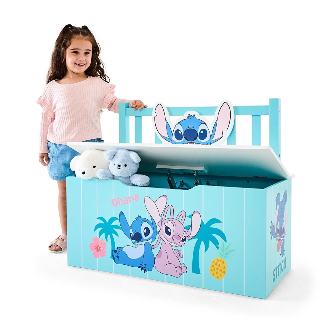 1 Disney Lilo & Stitch Storage Bench, 1 of 10