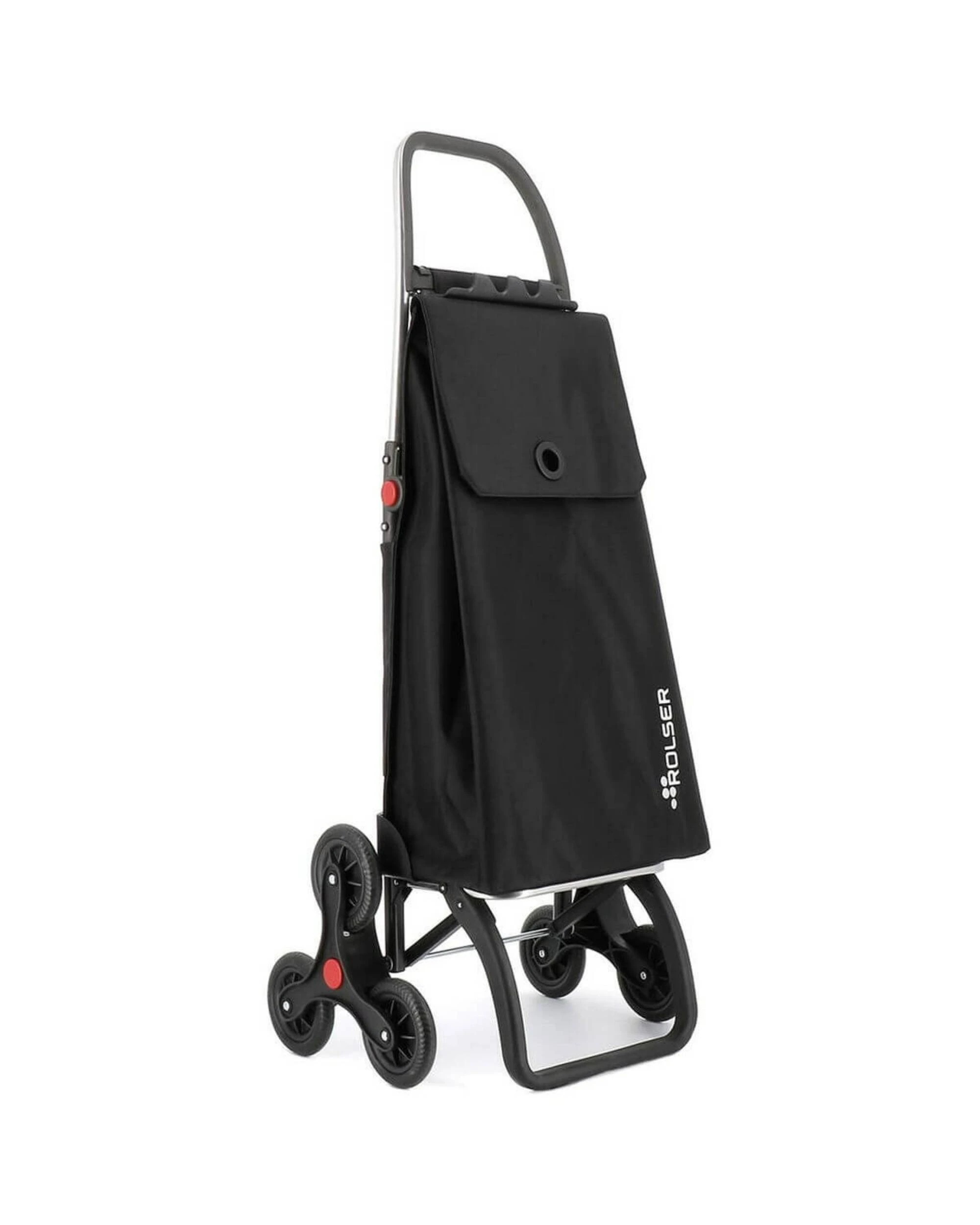 1 Rolser Akanto MF 6 Wheel Trolley Black, 1 of 4