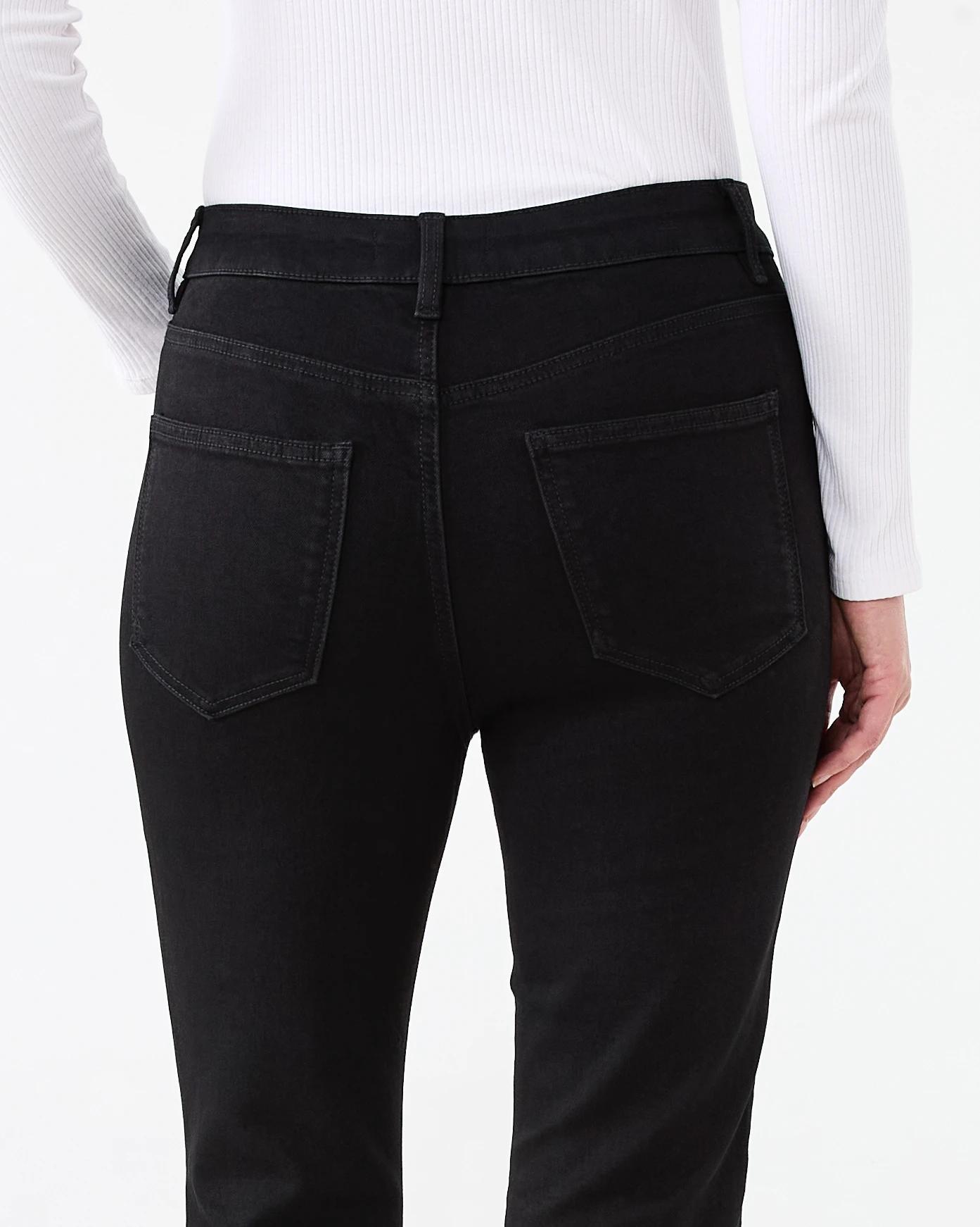 7 Bootcut Jeans Black Wash, 7 of 8