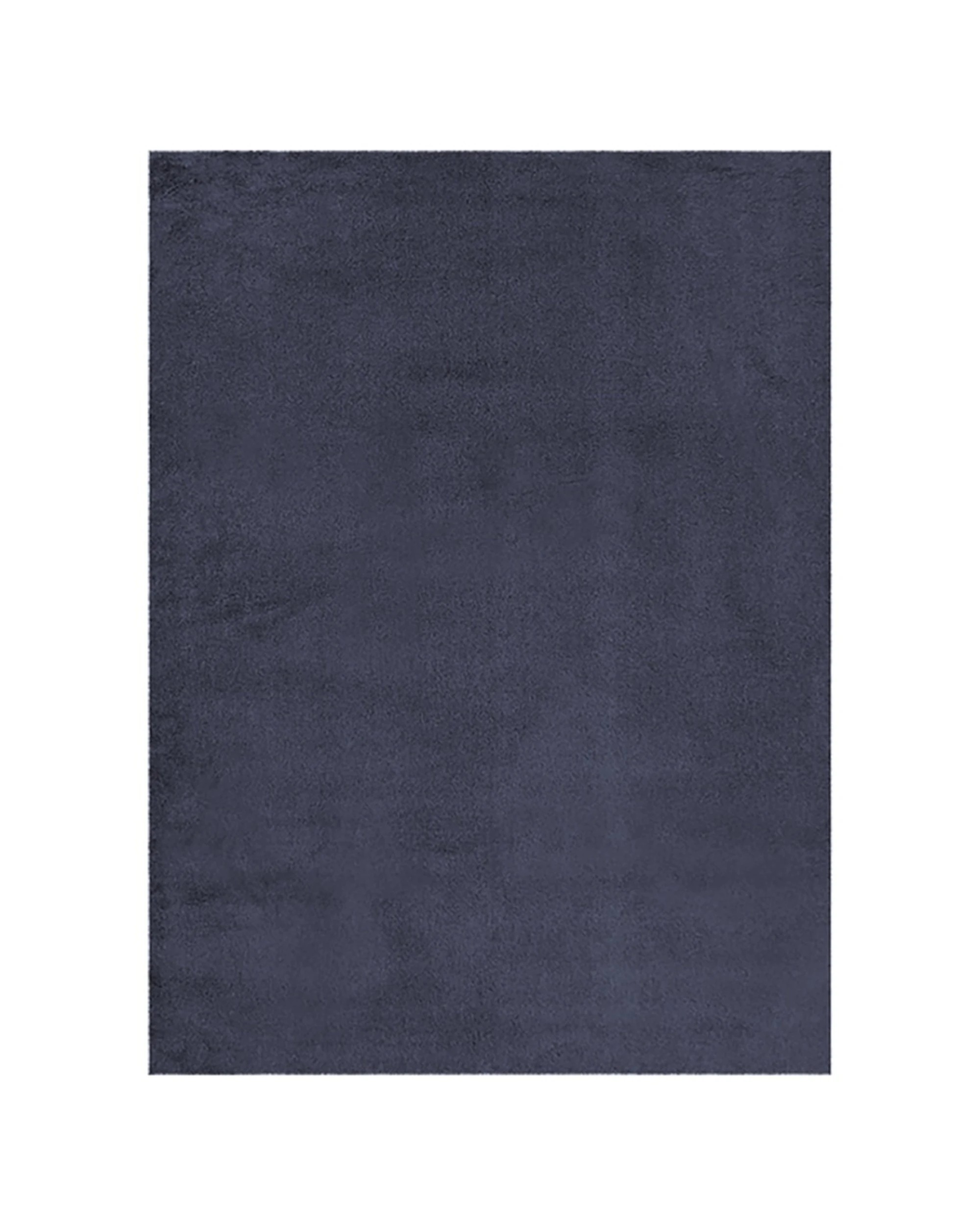1 Urban Style Plush Rabbit Fur Rug Soft 10mm Pile Canvas Home Decor 240x340cm - Charcoal, 1 of 5