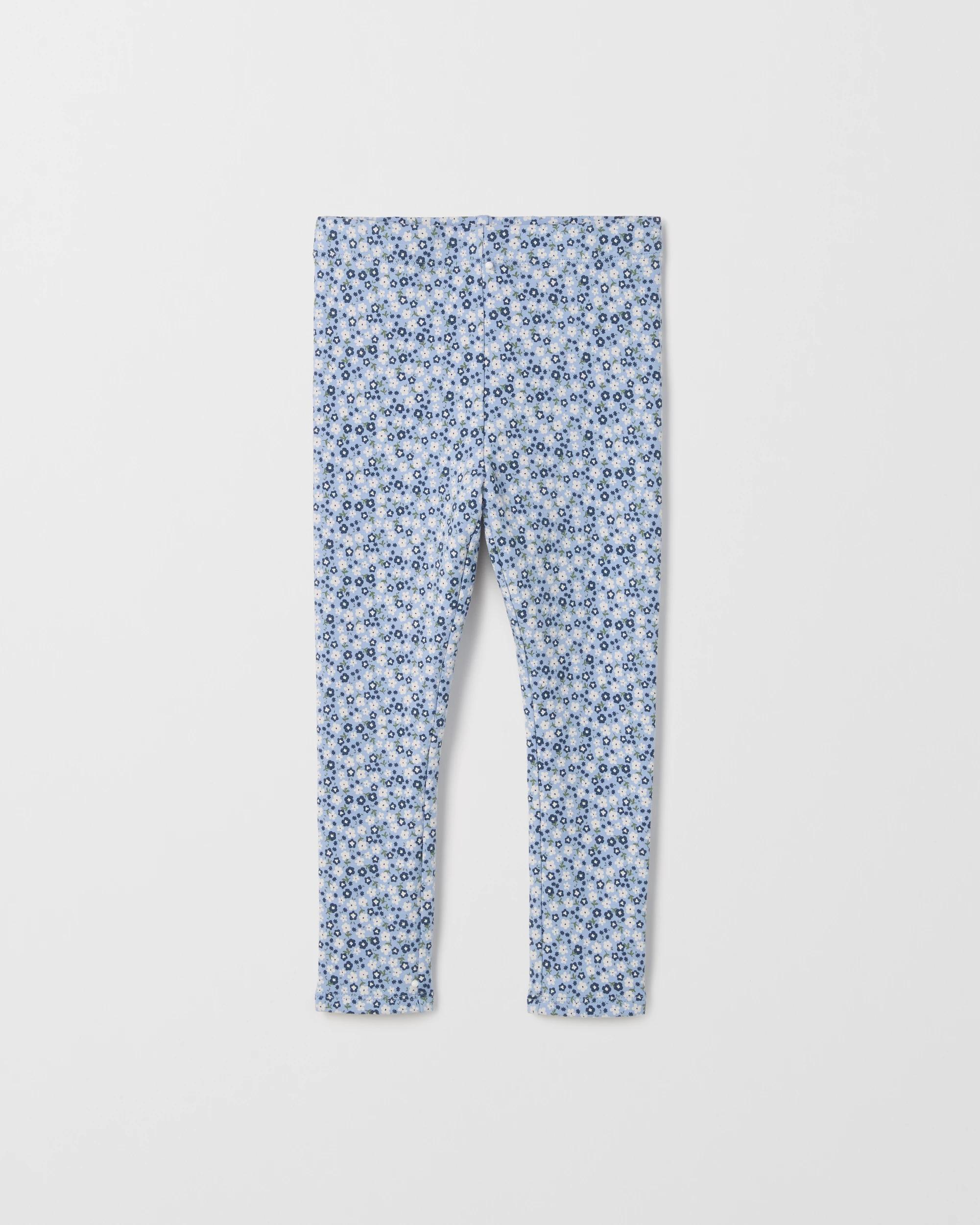 1 Target Kids Australian Cotton Toasti Leggings DITSY BLUE, 1 of 2