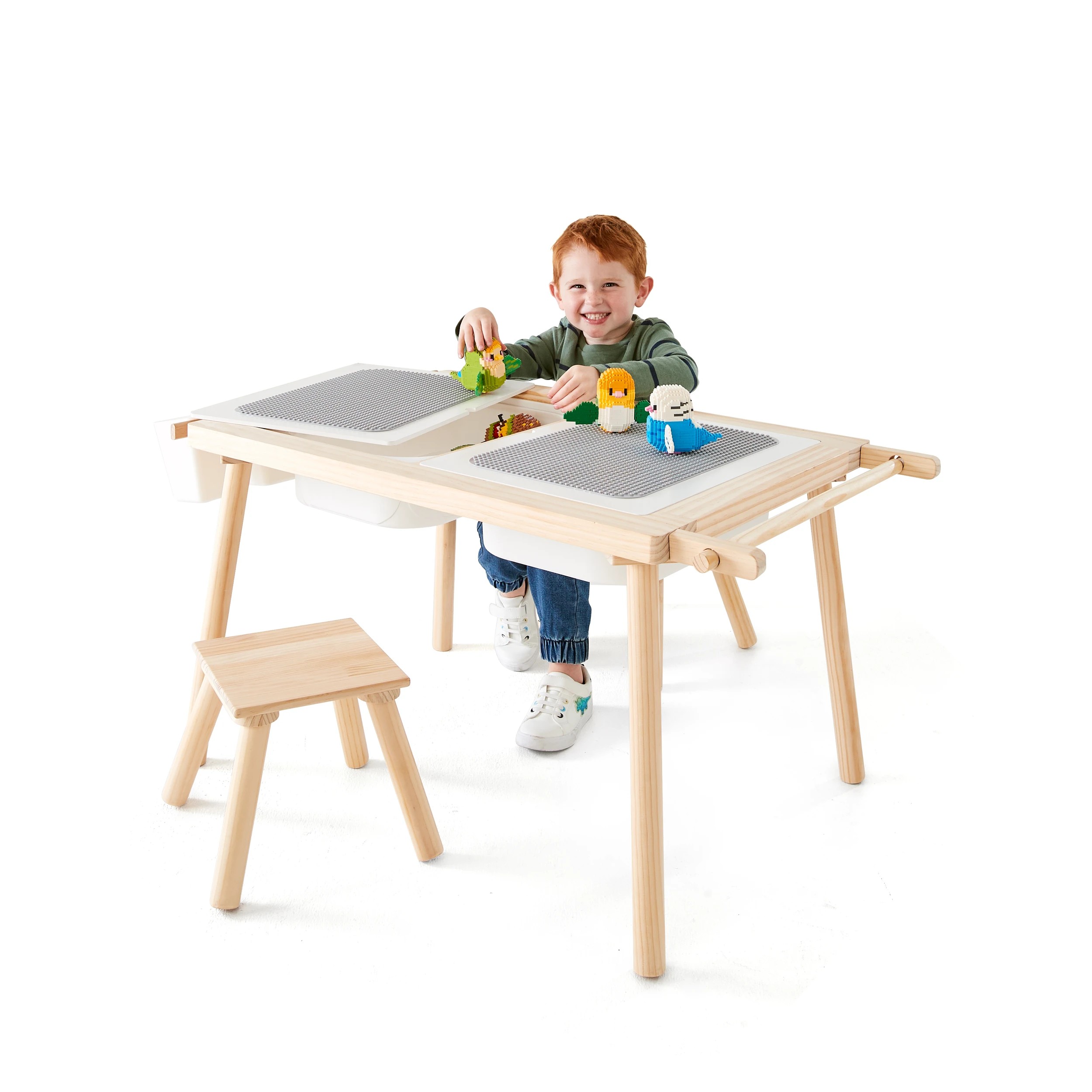 1 3 Piece Multi-Functional Activity Table, 1 of 11