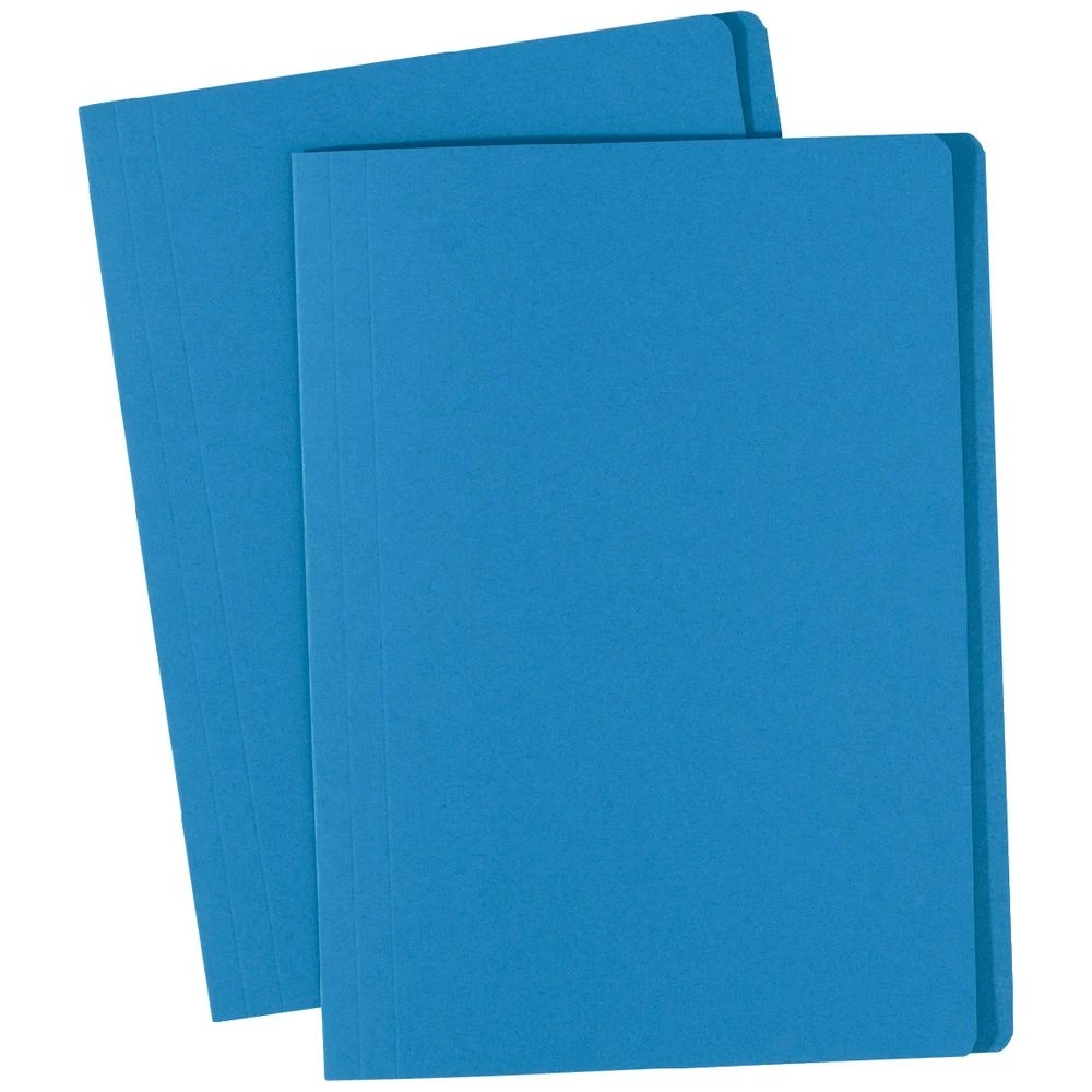 1 Avery Manila Folder Foolscap Blue 100 Pack, 1 of 3