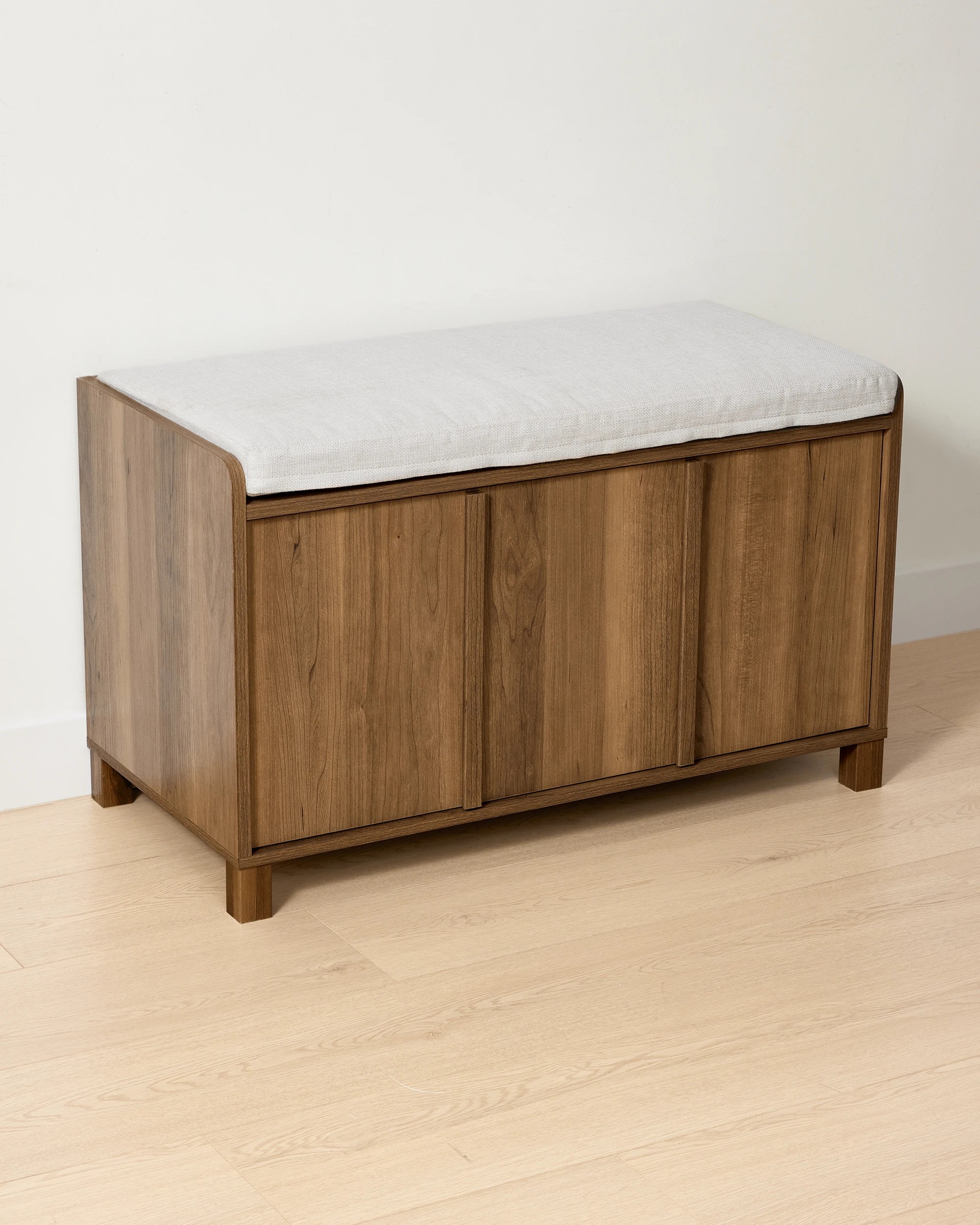 1 Willow Shoe Bench - Walnut, 1 of 6