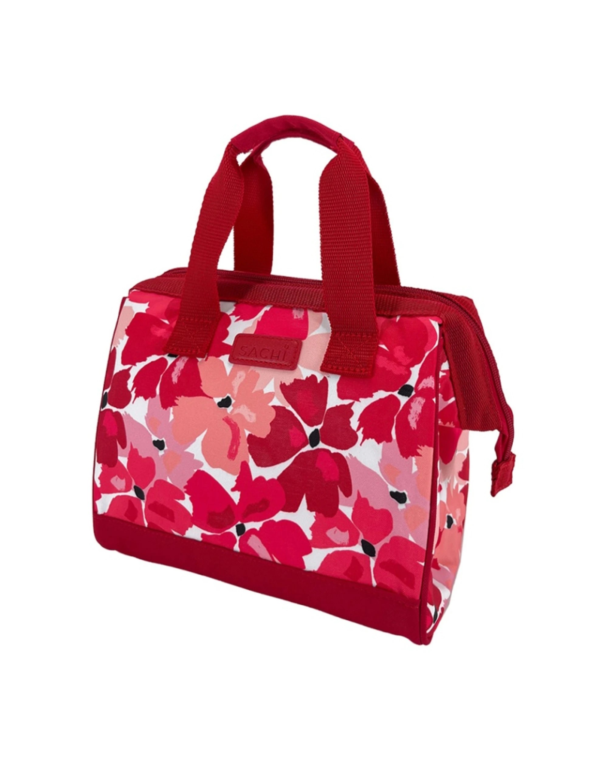 6 Sachi Style 34 Insulated Lunch Bag Leak Proof Food Safe Zip 24x17x22cm - Red, 6 of 6