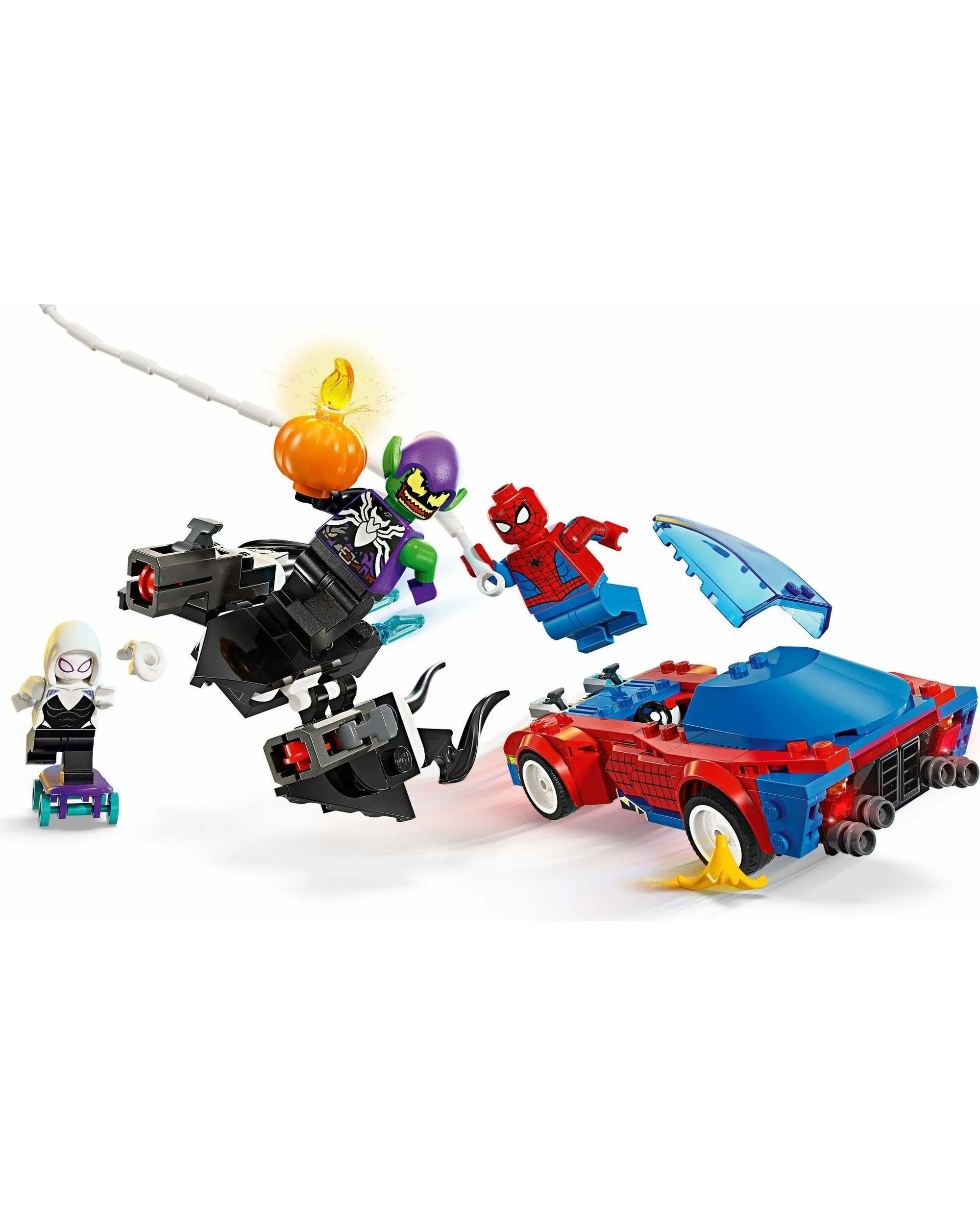 2 LEGO Marvel 76279 Spider-Man Race Car & Venom Green Goblin, 2 of 5
