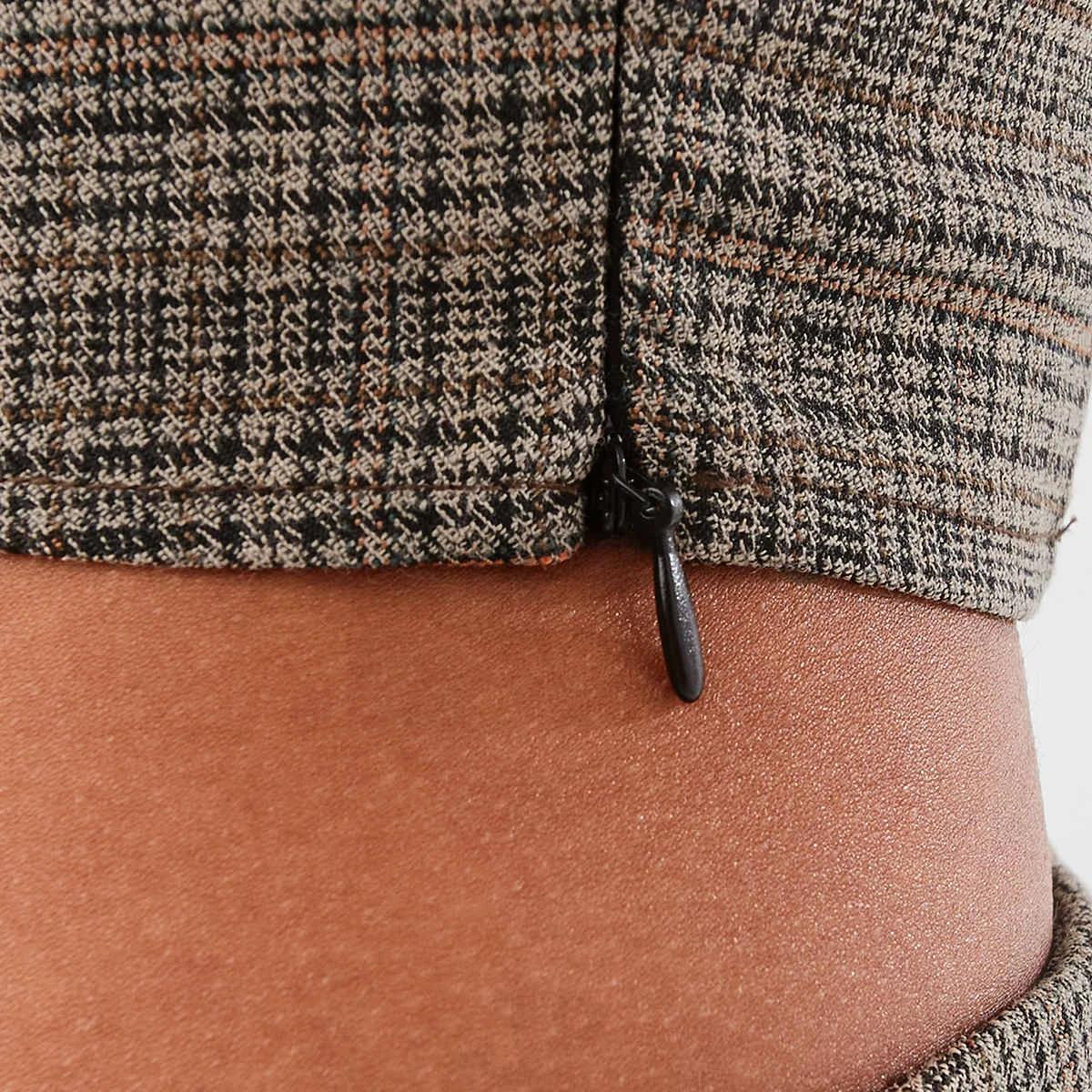 10 Plaid Crop Top Plaid, 10 of 10