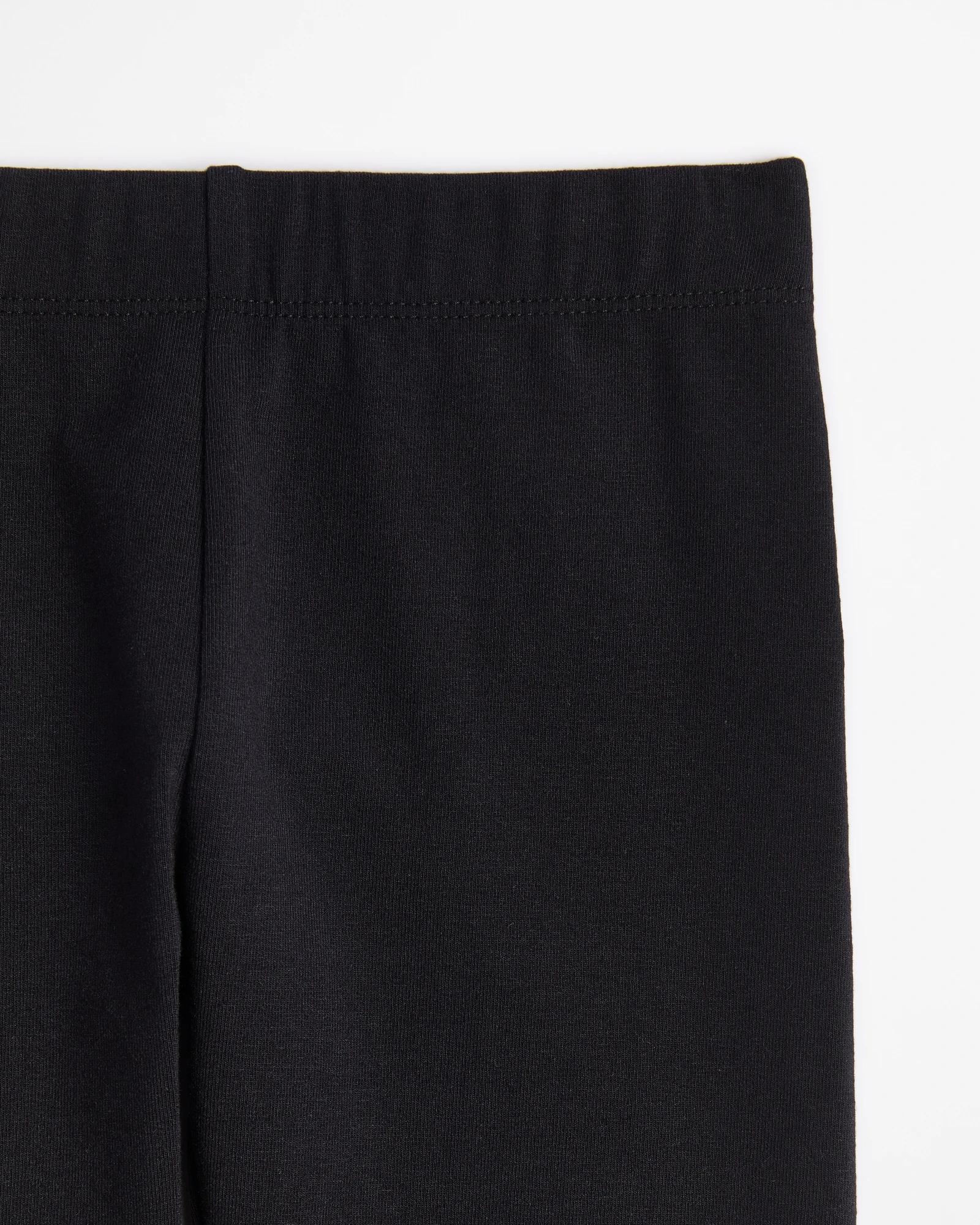 2 Target Kids Australian Cotton Leggings BLACK, 2 of 3