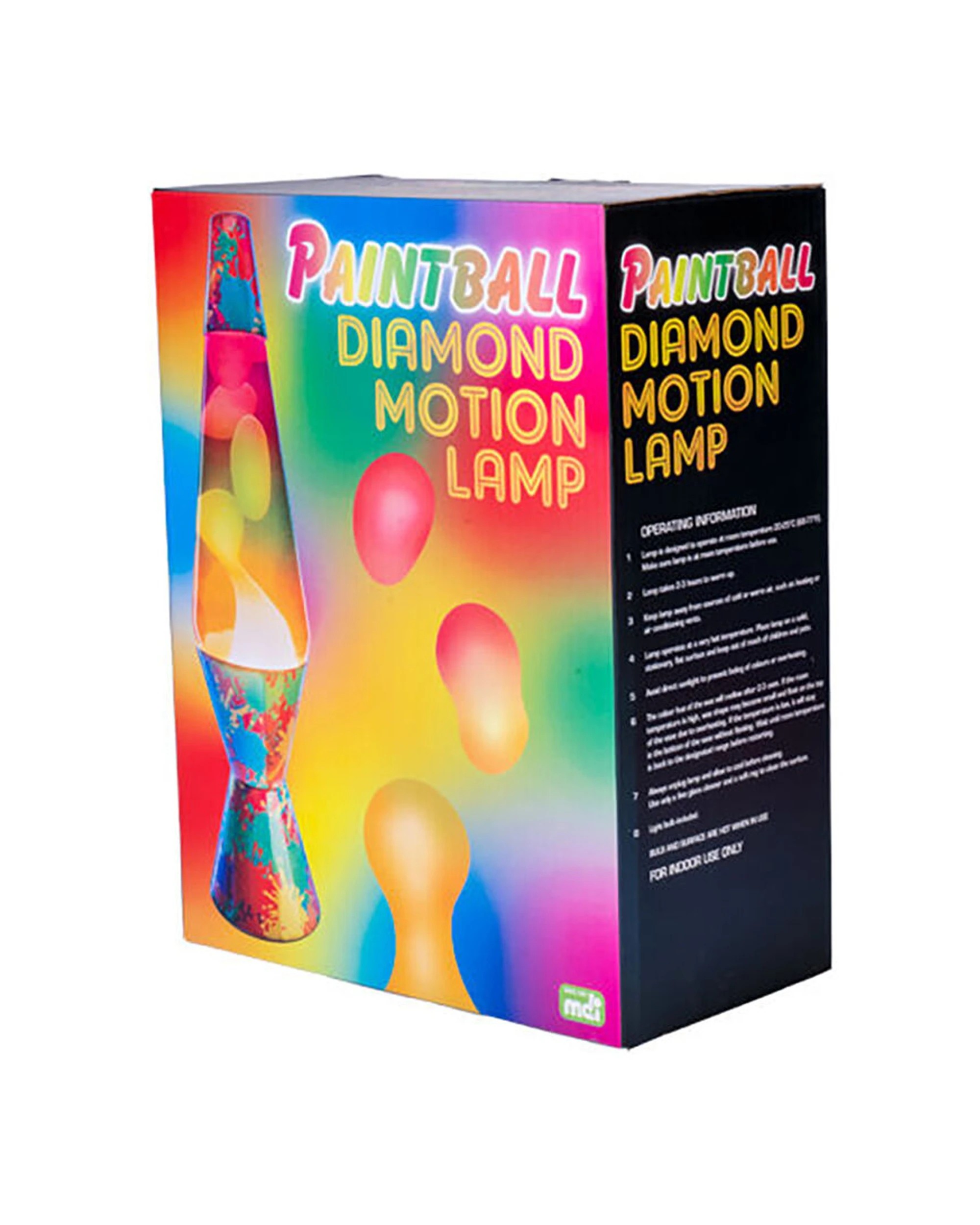 5 MDI Aus Diamond Motion Lamp Night Light Bedside Bedroom Decor Paintball Lamp Lighting - Multi, 5 of 5