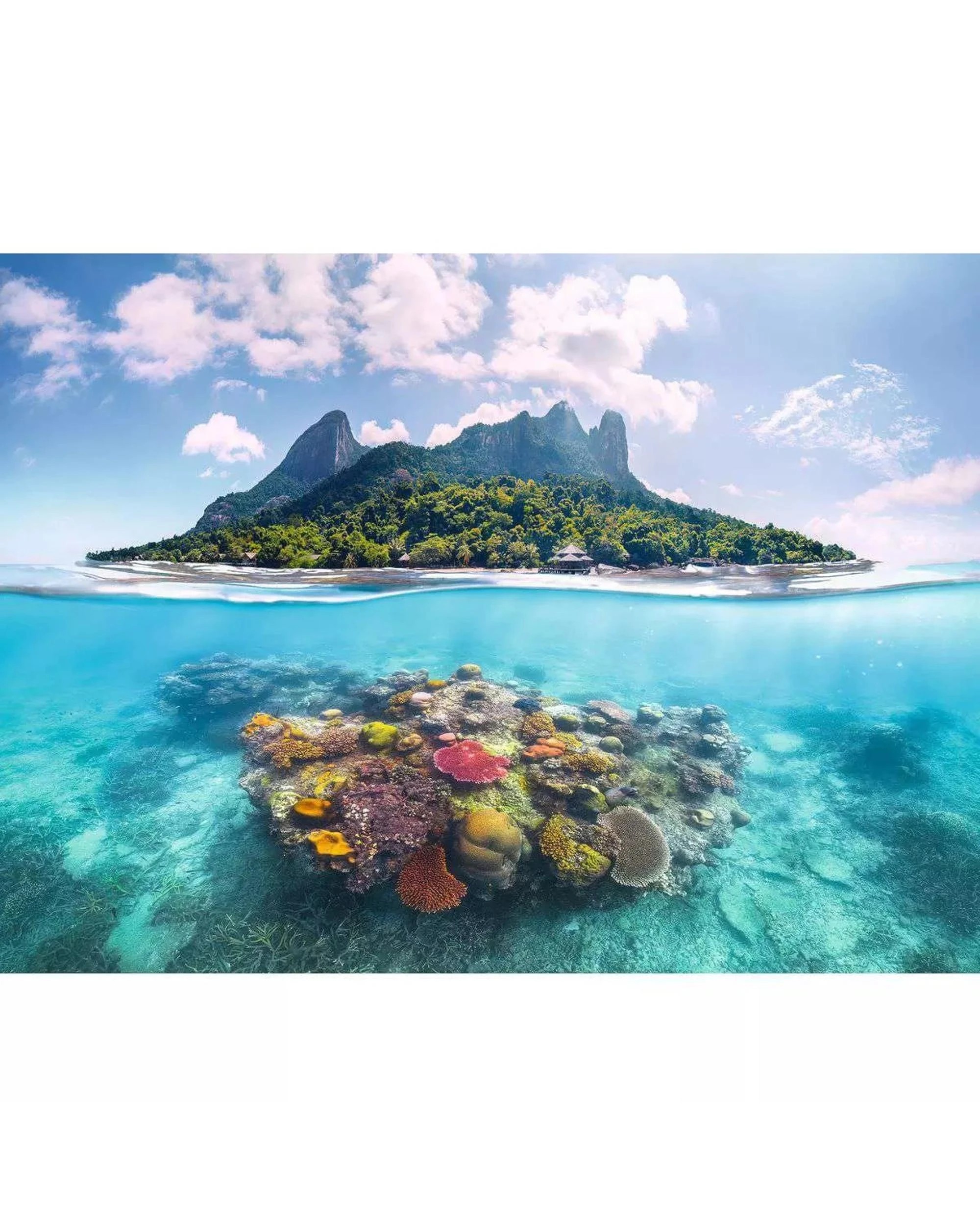2 Ravensburger Island Waterscape 500 Piece Jigsaw Puzzle, 2 of 3
